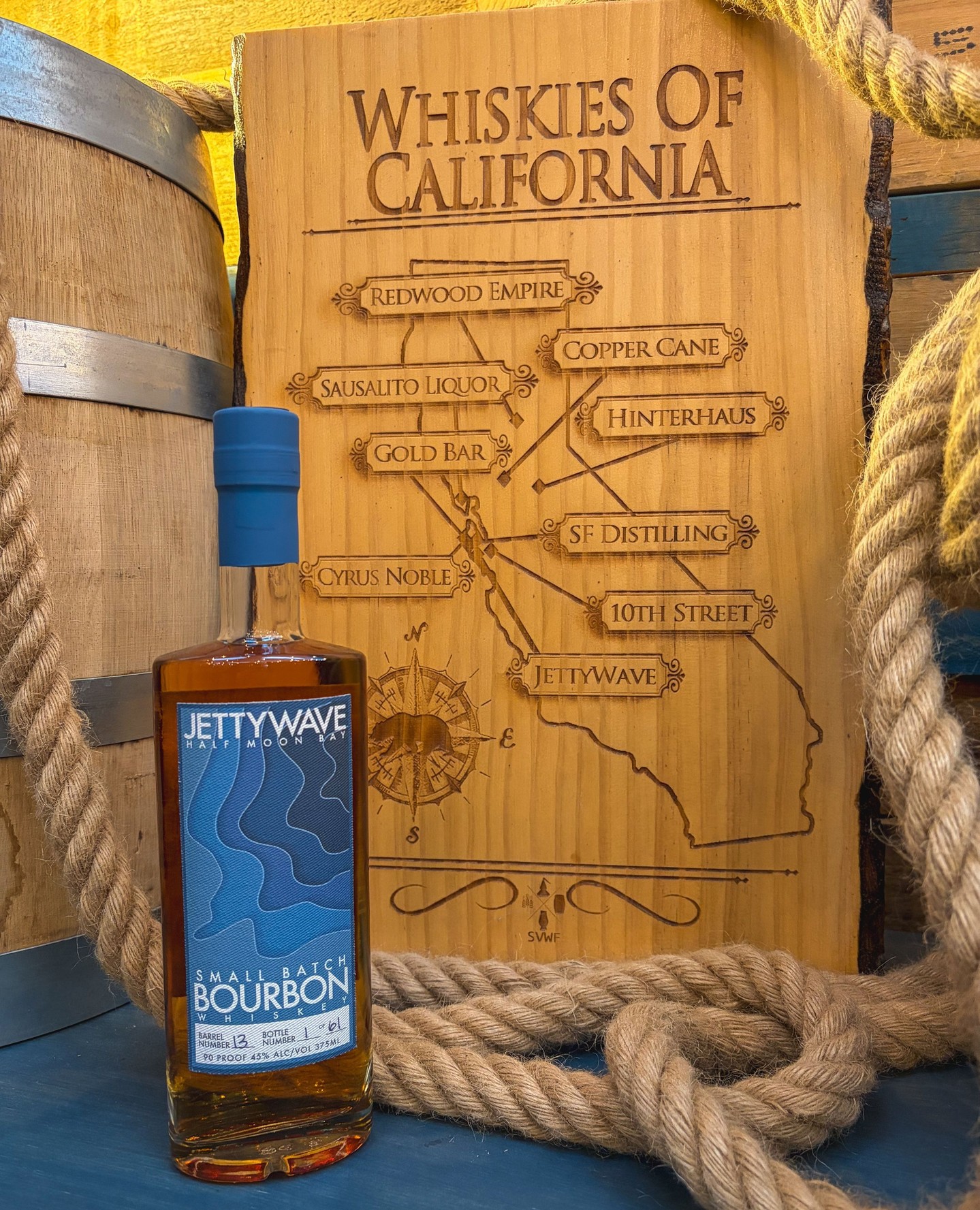 🎉 Special Anniversary Release 🎉
This Monday, Jettywave turns 5 years old, and we’re celebrating the best way we know 🥃
To mark the occasion, we’re releasing the final bottles of our 5-gallon barrel batches of original small-batch California Bourbon. These early barrels were how it all began, allowing us to age our whiskey faster while shaping the bold, coastal character that defines Jettywave today. This is the very last of that first era.
Crafted with California-grown grains 🌾
�• 80% Corn from Yolo County�• 20% Barley floor-malted at Admiral Maltings in Alameda
As always, this is a single-barrel release, with hand-numbered bottles, only 61 bottles total.
Once they’re gone, they’re gone.
📍 Available exclusively at our 5-Year Anniversary Party�🗓 Monday, Jan 19�⏰ 12–6 PM
Who’s coming by to grab a piece of Jettywave history and celebrate with us? 🍾✨
#Jettywave #CaliforniaBourbon #SingleBarrel #DrinkLocal #SmallBatchSpirits