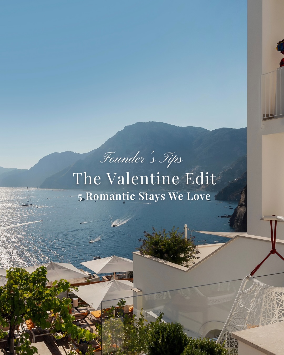 Love looks better when it comes with a view. 🤍 Wit…