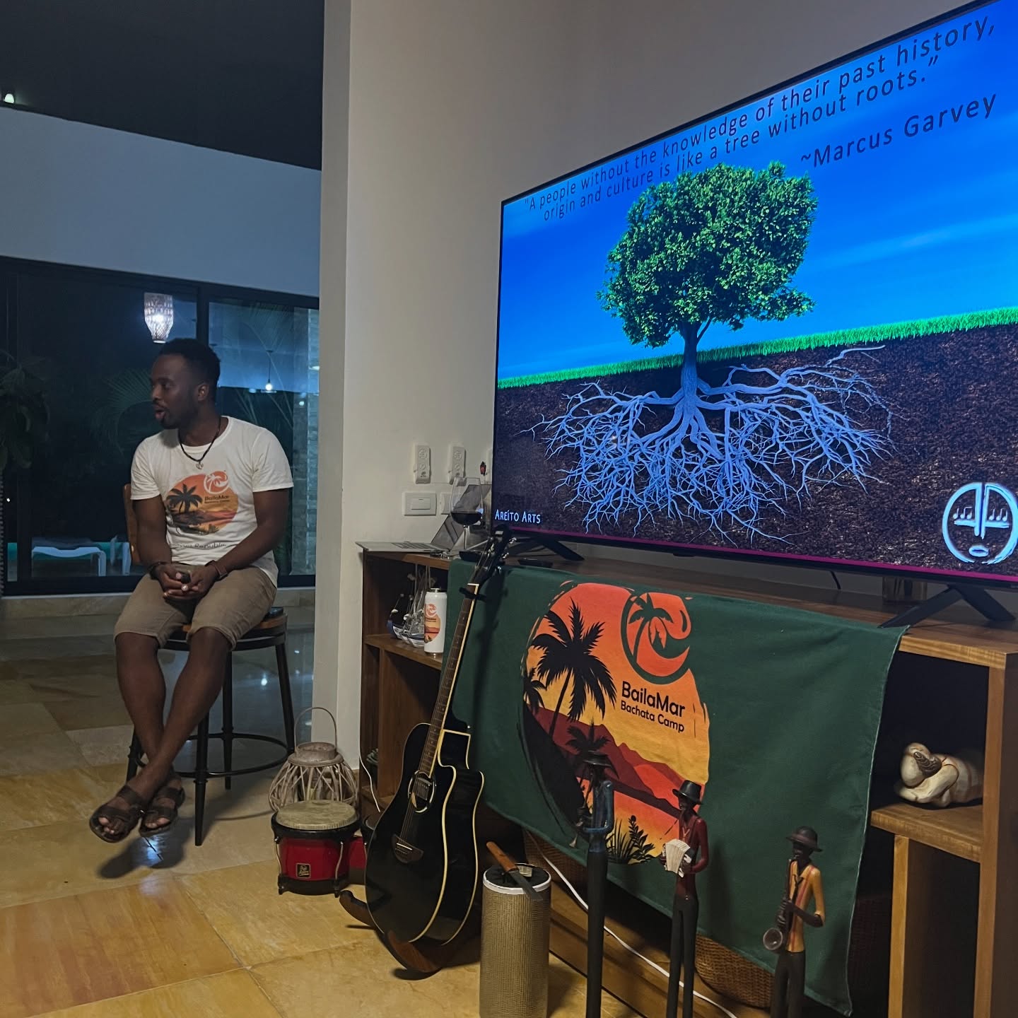 Along with regular dance classes, we always include special workshops that let you dive deeper into the music and culture of the Dominican Republic 🇩🇴
Bachata history 📜, Dominican traditions ✨, typical meals 🍽️, drinks 🍹, and sweets 🍬 — it’s all part of the experience!
And of course, you get the chance to try playing bachata instruments yourself, to really feel the music and understand it on a deeper level 🔥
———
Want to join BailaMar Bachata Camp? We have more tours to the Dominican Republic coming up this year:
February 21 – March 7, 2026 (sold out)
June 27 – July 11, 2026
October 18 – November 1, 2026
December 5 – 19, 2026
More details at BailaMar.com
———
#bachata #dominicanbachata #dancetour #bachataholidays