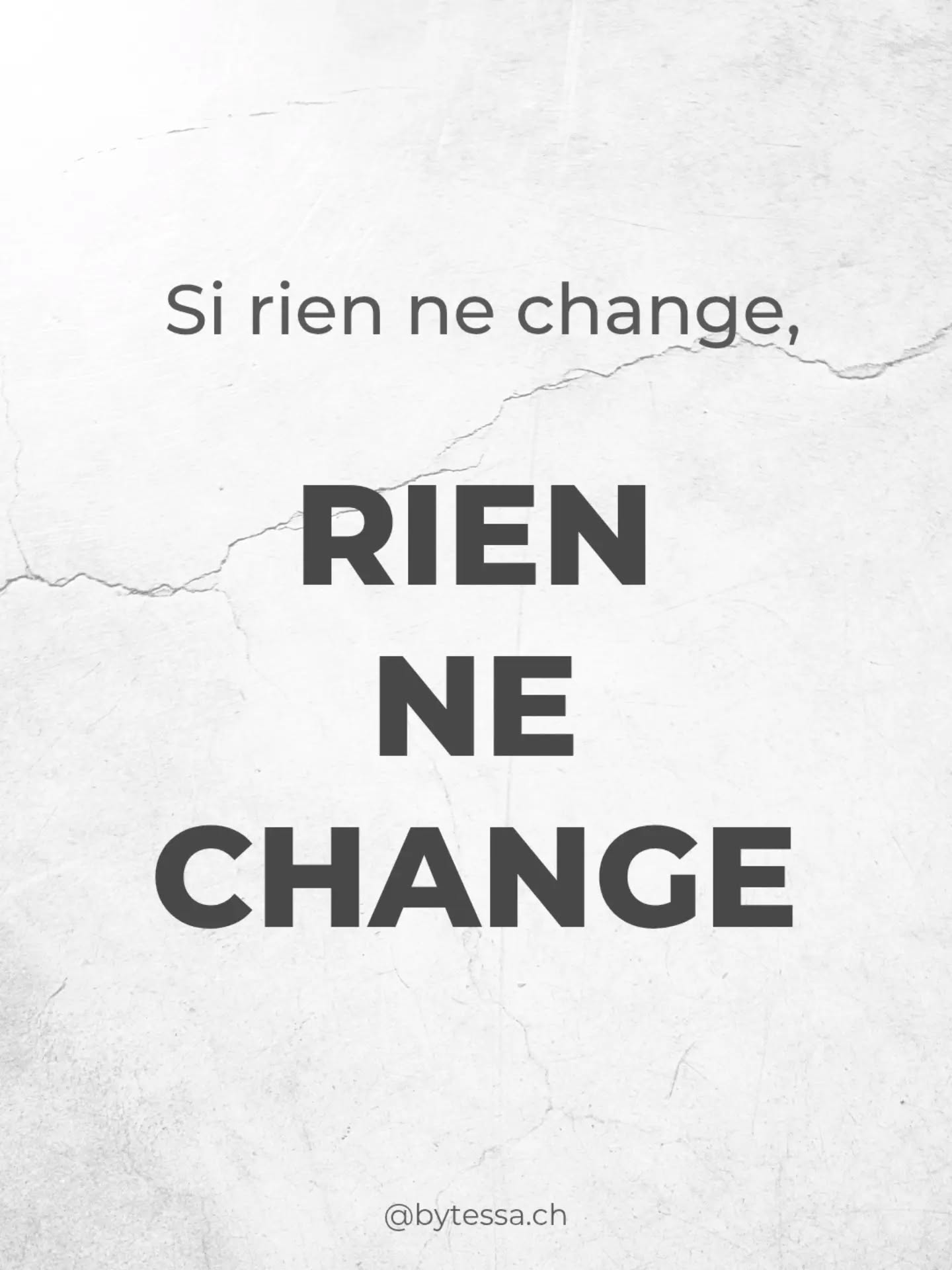 Si rien ne change,
Rien ne change.👀😬
Spoiler :
CHANGER ne veut pas dire "tout jeter" !
Mais ça veut dire :
Adapter
Modifier
Aligner
Evoluer
Renouveler
Transformer
Remanier
Revoir
Ajuster
Essayer
🙏
Alors si tu es ici depuis quelques temps déjà, tu sais que j’essaie de ne pas (trop😅) me prendre la tête à ce sujet.
☝️Je teste et j’adapte.
Et en vous parlant de tout ça ici, mon but est encore et toujours, de vous inciter à essayer, à vous lancer, à OSER ! ❤️🔥
Un but n’est jamais fixe.
Il évolue.
On change d’avis, on change de priorités.
C’est normal.
C’est la vie.
Alors moi, je suis en train de changer.
De pivoter, d'ajuster. 🌀
Ajuster, ça veut dire faire quelque chose qui est plus juste pour moi, maintenant.
Mais pas forcément tout changer !
Je vous en parle davantage les prochains jours 😌
Mais avant ça, dis moi...
💬 Depuis combien de temps tu me suis toi ? 😀