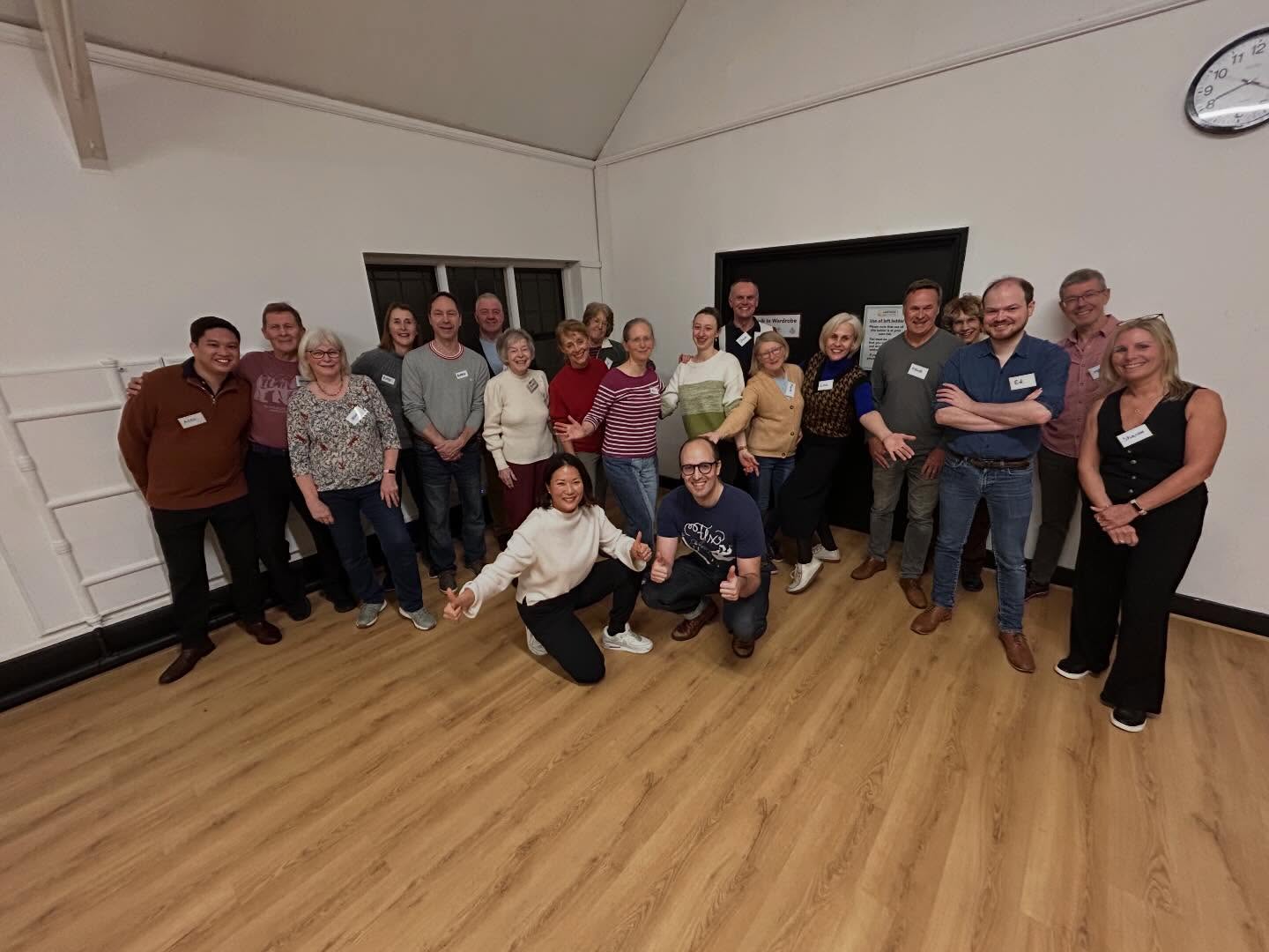 #beginners class having fun with triple steps , circles and send outs! #lindy #raynespark #swingdance @lanternarts
