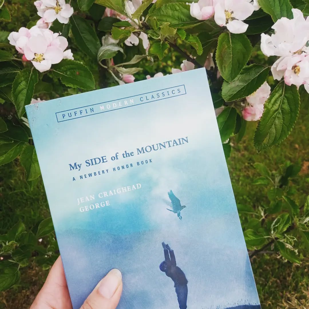 Loved finally reading this American children's classic - one of my son's favourites - about a boy who leaves home to live in a tree in the wilderness. For lovers of the outdoors and scouting skills, this one is pretty cool.