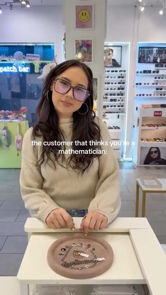 Mental math can be hard😮💨
Little Market NYC
🌟637 Broadway
🪩Open Mon-Sat 11-7
Sun 1-6
✨CHARM BARS/PERMANENT CLOSES 30 MIN EARLY
#retail #pov #customerservice #customers #worklife