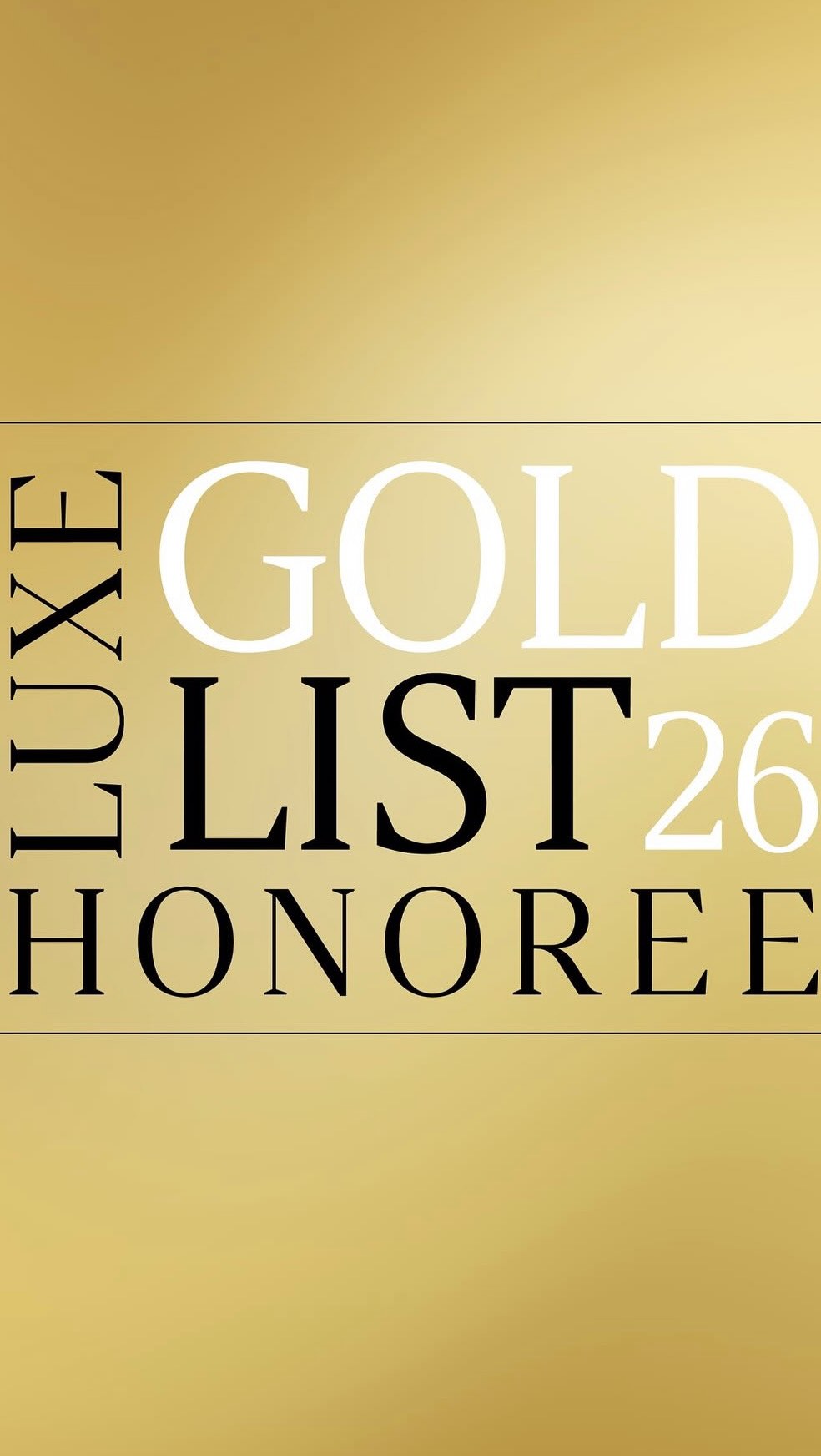 2026 is shaping up to be quite a year! We are blown away and so honored to have been included in Luxe’s Gold list. Cheers!
@luxemagazine @lifeofjennsmith @jilleditsluxe