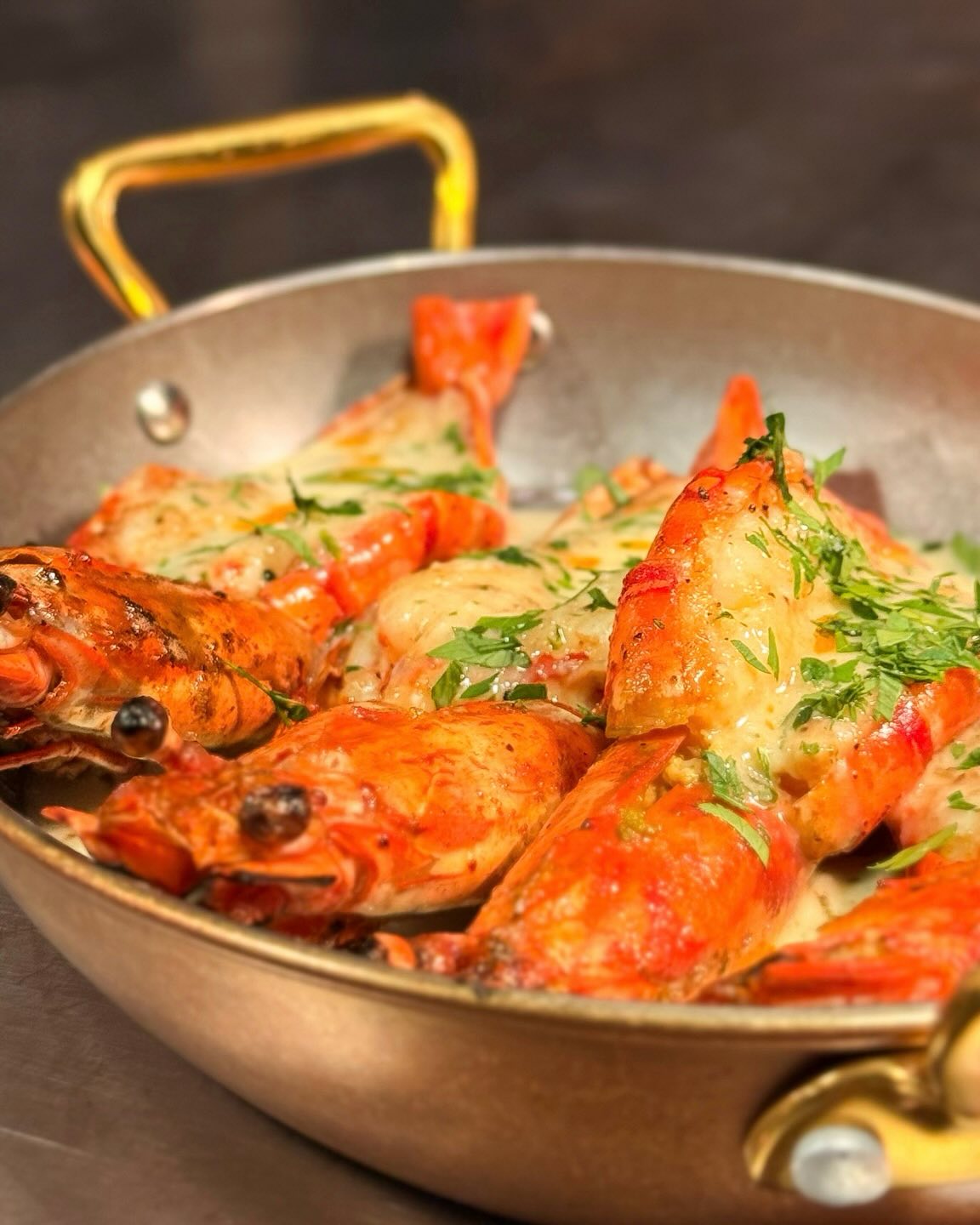 On the grill tonight: giant tiger prawns from the seas around the beautiful state of Sabah, Malaysia. Chargrilled to sweet, succulent, juicy perfection by Puvan and Pang, who play with fire at The Grill Room, Cafe Bistro David.
Book a table through the link in our bio.