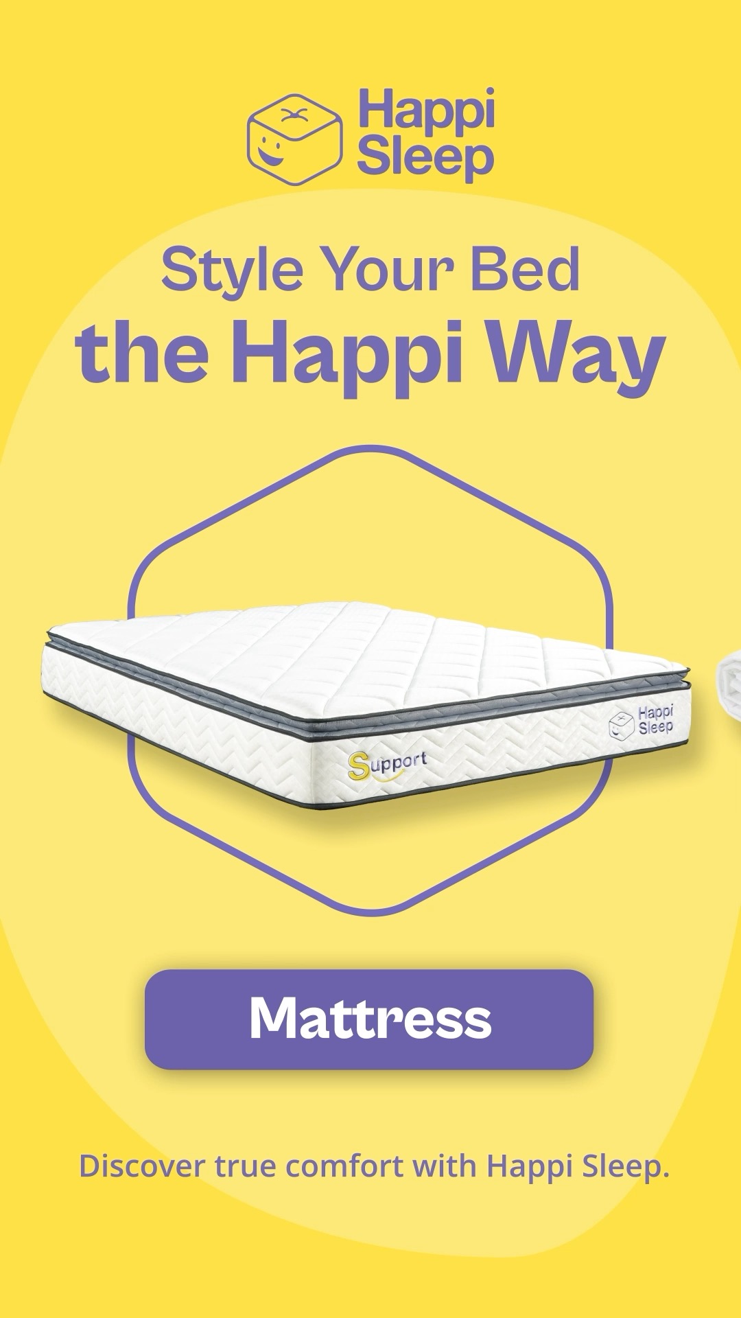 Pursuit of happiness… in bed! 😴💛
Explore mattresses and bed accessories that help you build a dream bed, turning everyday rest into happi moments. Because when you sleep better, it pays off every single day. 💪
#HappiSleep #DreamWithUs