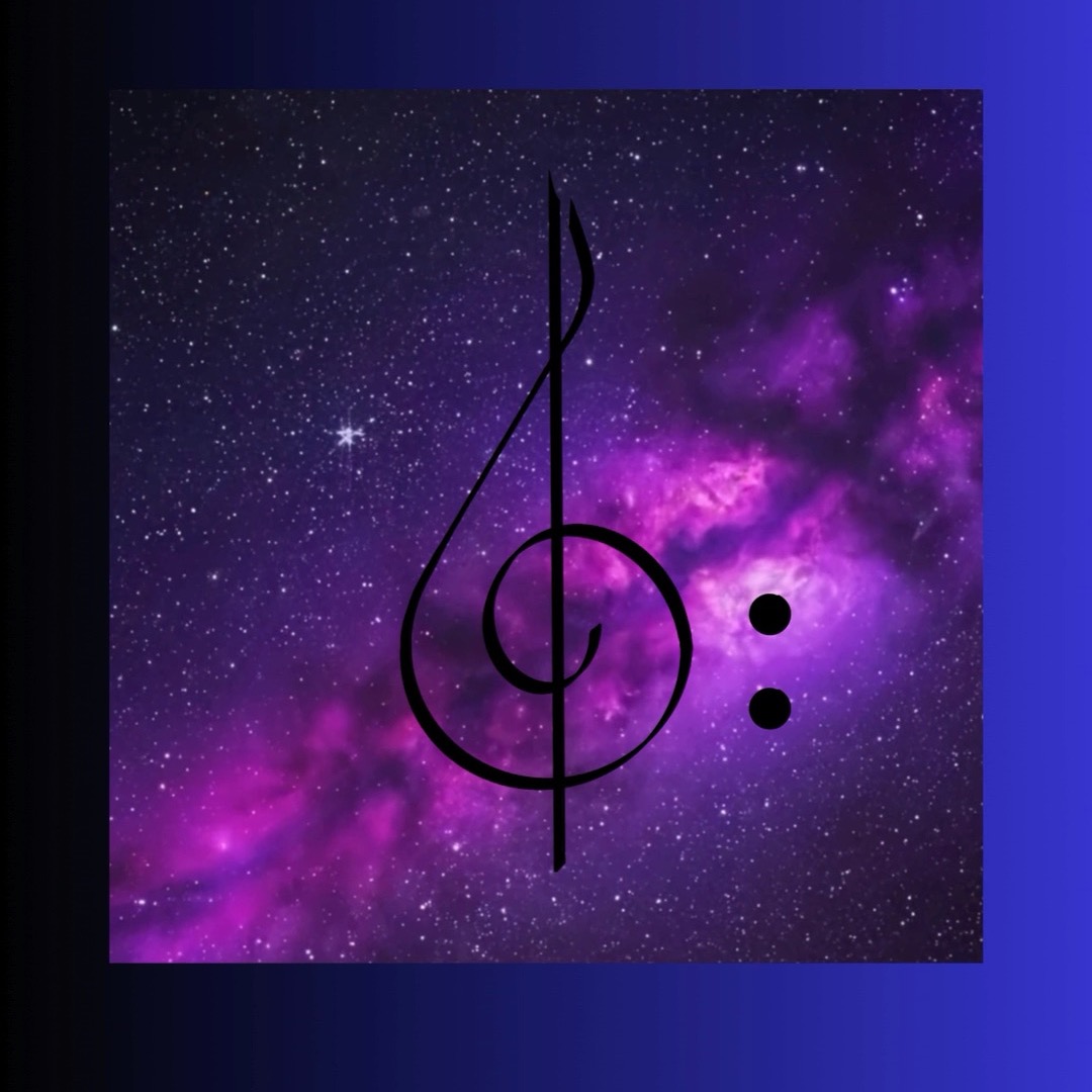 Some digital art of a treble clef. I also create the quick loop to go with the post. #trebleclef, #procreate, #abeltonlive, #musicloop, #lisakcreations