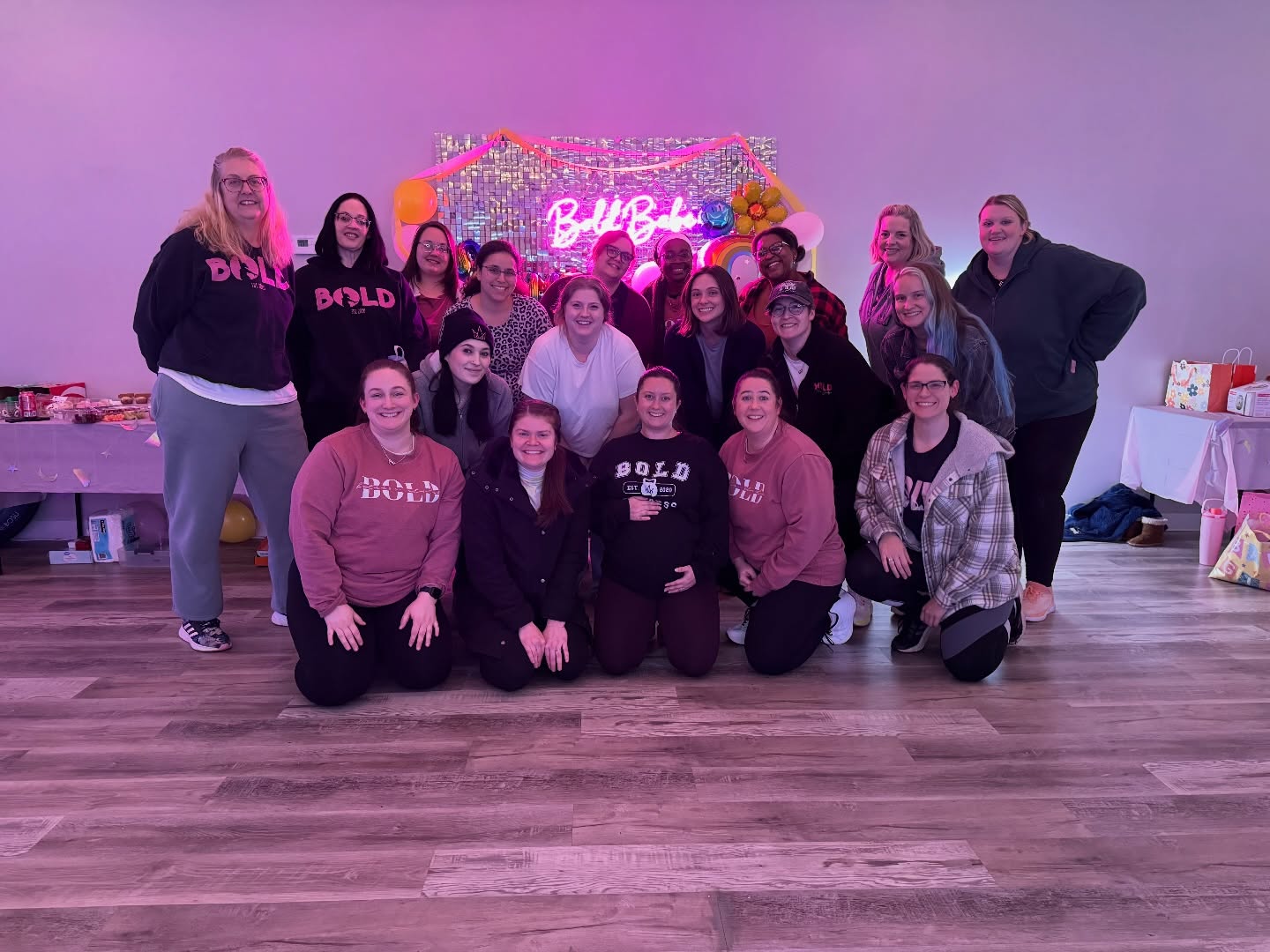 We had so much fun celebrating @harrirach_ & her baby girl on the way, Summer. 🌞
Rachel, you are such a warm & comforting presence at Bold, and we are so grateful to share this journey with you. Summer is so lucky to have you as her mama! We can’t wait to meet her! 💛
Thank you to everyone who came out to give Rachel love! This community never hesitates to lift up and love on others & it’s beautiful to watch 🥹💕