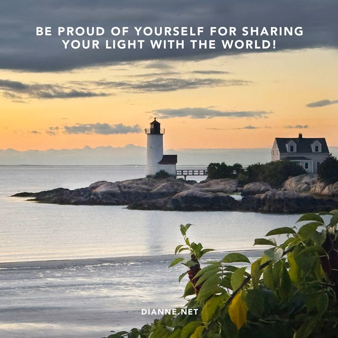 Share your beautiful light with the world every single day!!