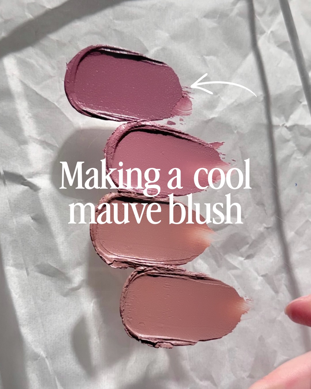 Calling this a new series where I just post things and colours I’m making behind the scenes for enjoyment. Had no time to really make anything for fun in the last 4-5 months, so had a real bad itch to scratch the last few weeks.
No these two experimental shades “mauve” and “cool brown” are not for sale, and they won’t be for sale in the imminent future either. Just having fun, but if you ruin my party I’ll start posting generic Pinterest pics with captions like “Dreaming of good vibes” instead 😒
First one - A bunch of you filled our inbox up the other day re: mauve blush how mauves are never really “mauve”. Wanted to try my hand at making a more true to Pantone kinda mauve. Quite cool, sits in that violet-magenta territory, and it really highlights the lilac in Wisp in comparison. It’s almost like a muted mauve that isn’t pasty.
A lot of you said how mauves need to be “cool” toned in the Pantone sense but if you want to replicate mauve vibes for deeper skin in a blush, you really can’t go *that cool*. The one here would probably work up to a medium-tan skin tone. Any deeper and you’d need to increase the depth, red, and warmth for it to look as “flattering” as possible although that’s somewhat subjective.
Second one - the cool rosy brown shade I made to take on our upcoming Japan trip. Inspired by a photo of Hwasa I saw back in October. Take Exothermic, throw a bunch of blue in there, and it’s kinda the how I got to the result.
Though it’s cooled down, it’s not a true cool tone. Just cooled down enough to be bronzer adjacent but still blushy. Idk - “autumnal woodland princess” was kinda the vibe going into it 🤣
Anyway, lemme know your thoughts 💁🏻♂️ have you tried a “true mauve” blush?! Are you team cool brown blush? What other shades should I try my hand at next - put your thoughts down in the comments 🥰🌿🌿🌿
#indiemakeup #creamblush