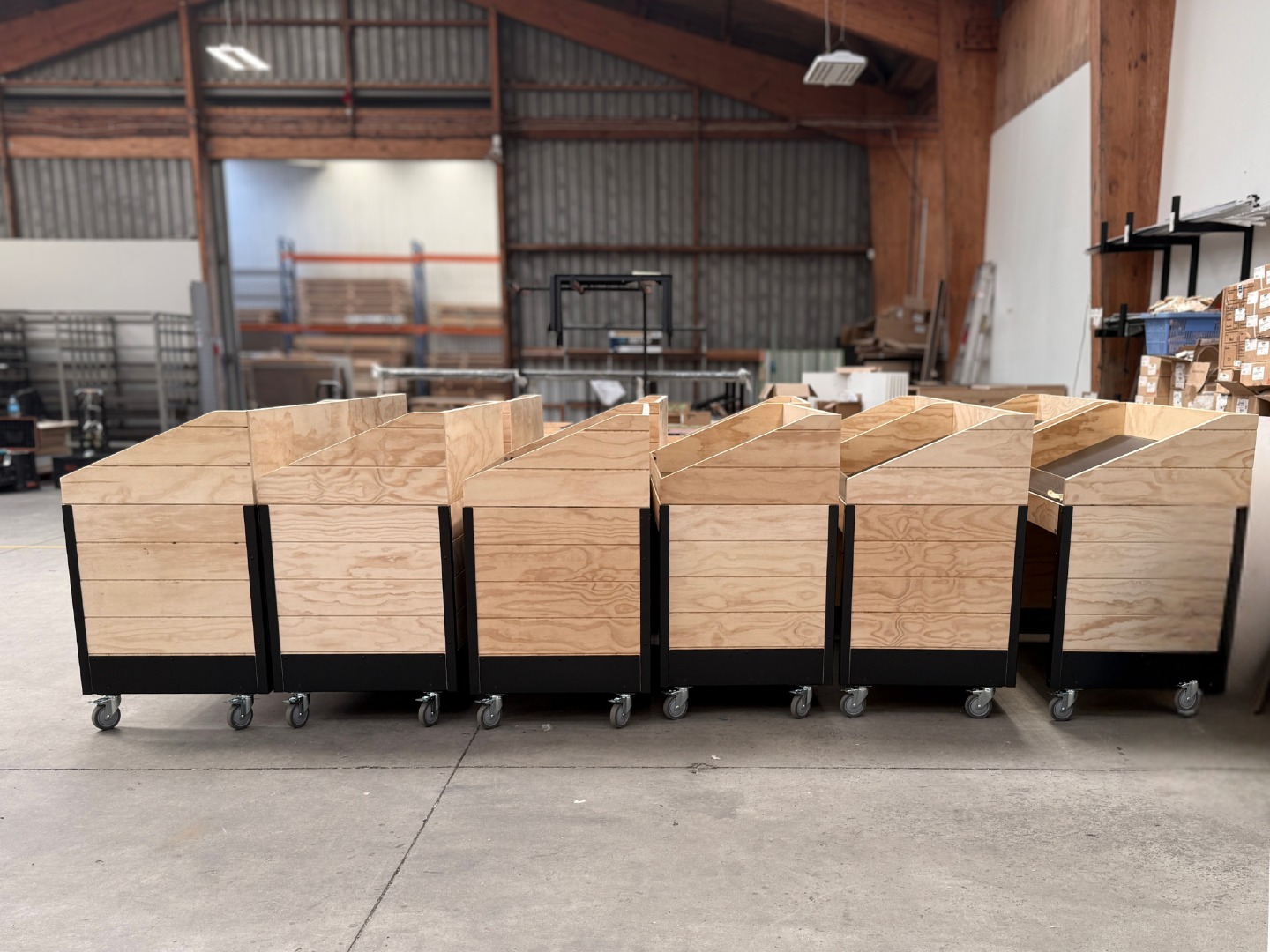 Built here, used there.
Good design matters when it makes life easier. Easy for customers to consider and select, easier for stores to restock, move and clean.
We'll help make your store refresh easier too, let's talk: https://www.gdmretail.com/