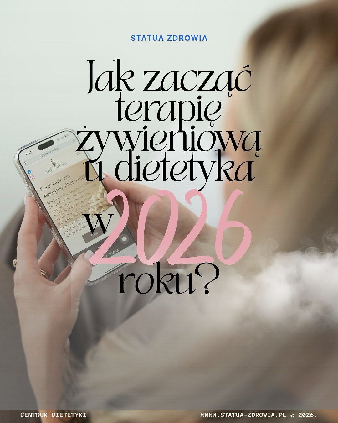 Bardzo łatwo! Wszystko zależy od Ciebie 🧠❤️
W 2026 roku zacznij od zmian DLA SIEBIE. To najlepsza inwestycja, która procentuje każdego dnia💵
#lubin #dietetyk #dietetykkliniczny #dietetyklubin #statuazdrowialubin #statuazdrowia #centrumdietetyki
