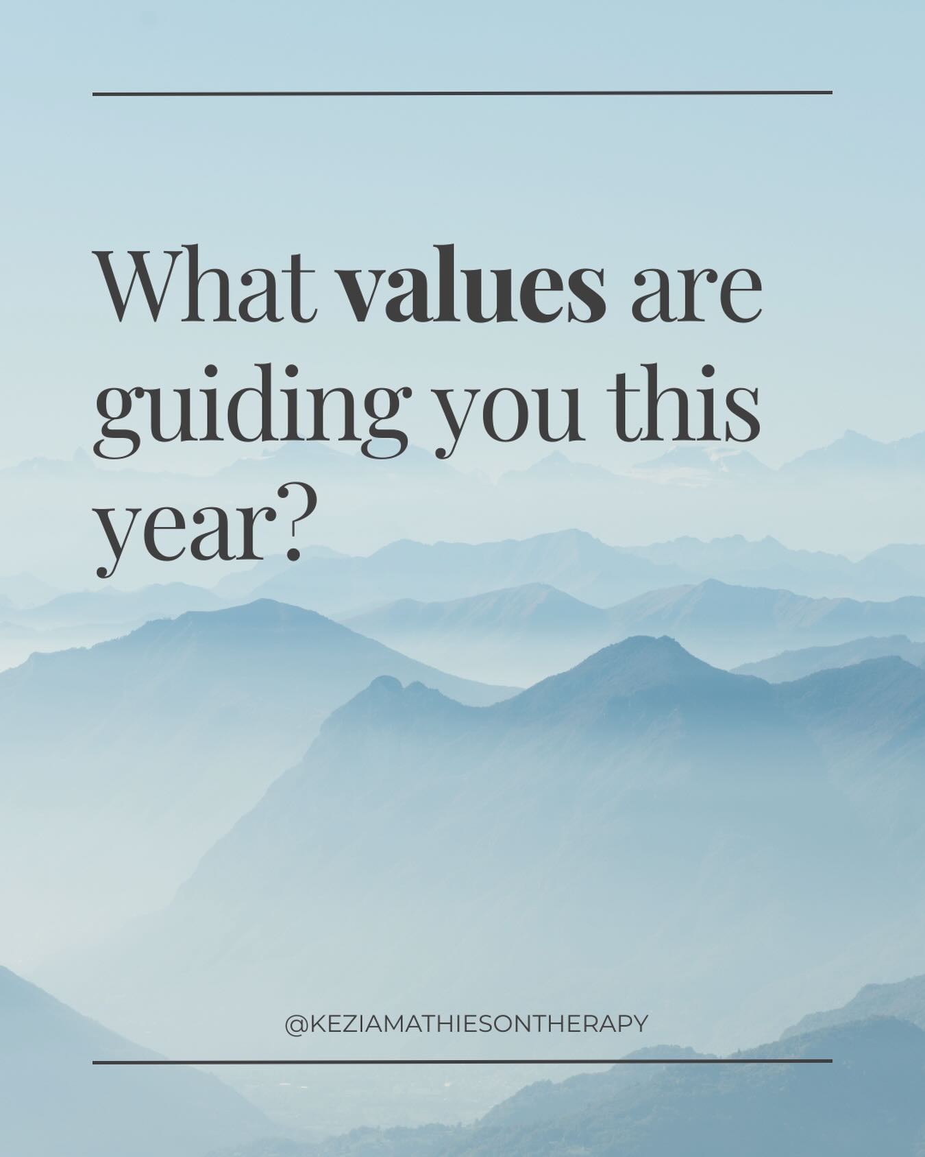 Everyone’s making New Year’s resolutions… but how often do we check our values? 🤔
Goals are the “to-do” list or the resolutions we make — spend less time on social media, learn a new skill, eat healthy meals, read more books.
Values are life’s compass — they guide how we want to live. You can’t check them off a list. They guide our life’s direction, path, choices and our goals.
You can miss a resolution, but you can always return to your values.
So… what values are guiding you this year? 🌿
#values #valuesmatter #acttherapy #cbt #therapistthoughts