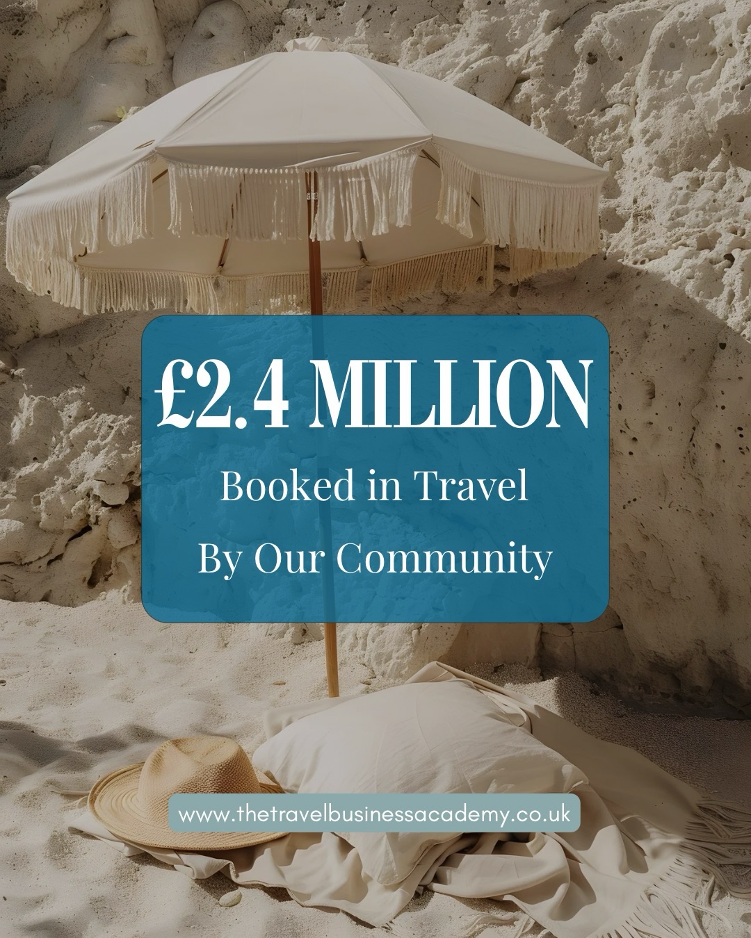 £2,405,992 booked in travel! 🙌🏼💙
Not company-wide.
Not a headline stat.
Just the people within our Academy that we train, support and work with.
Most of them didn’t come from travel.
They didn’t have sales backgrounds.
And they didn’t start with big platforms or experience.
What they did have was…
✔️ Proven Systems
✔️ Consistent Support
✔️ The Confidence to start before they felt ready
This is what’s possible when ordinary people are given the right structure and community.
If you’re curious how this works,
message INFO and we’ll happily talk you through how it all works & how you could earn & save from travel 💙