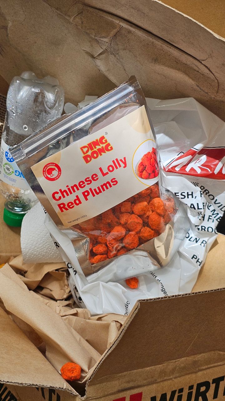 In today’s episode of Why We Can’t Trust Packaging!
Chinese Red Plum lollies.
Looked promising.
Tasted like betrayal.
Watch the video.
The faces don’t lie.
#facedontlie