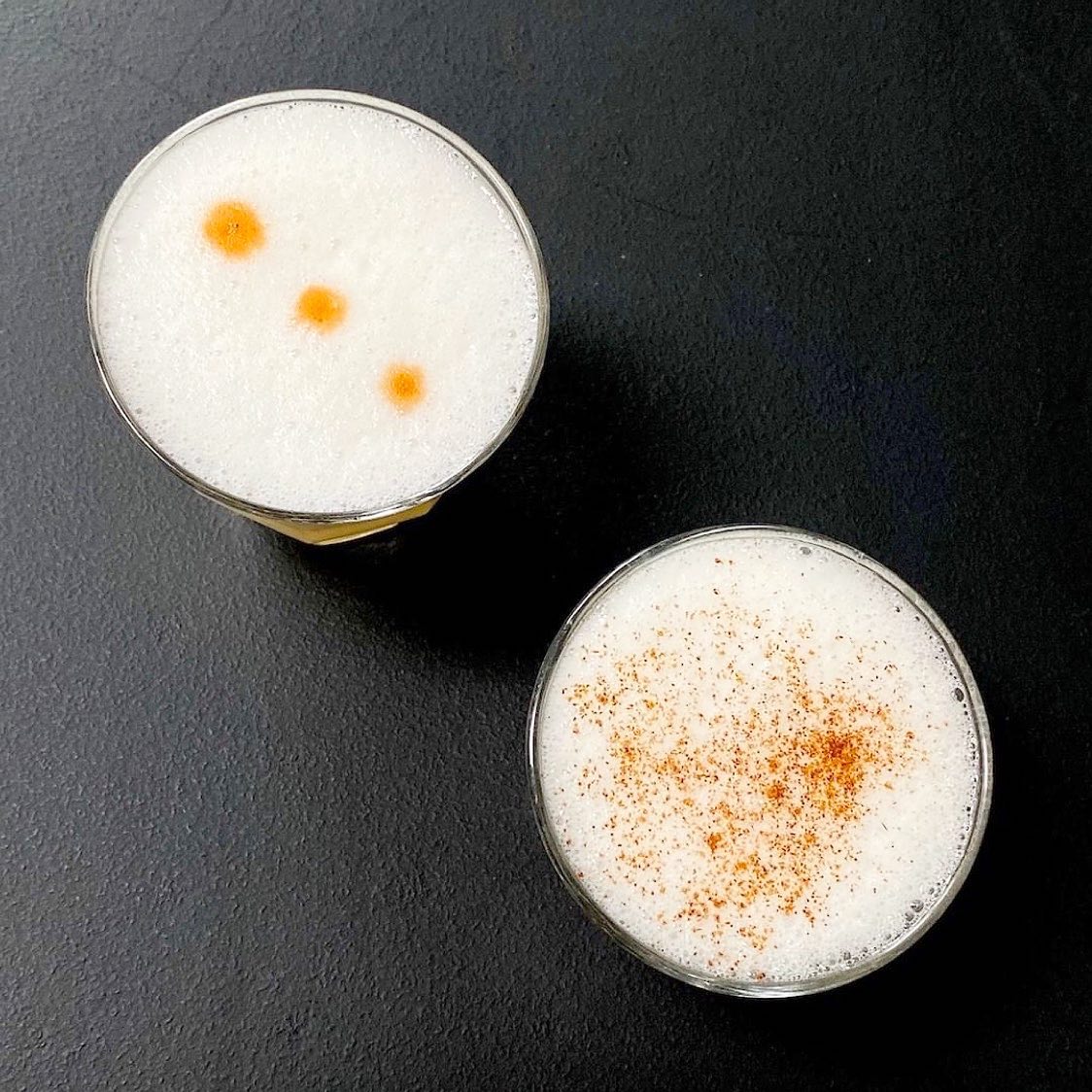 The frothiest, silkiest most texture -yist cocktail holiday of the year 🤍 #repost from @piscotrail
•
Happy Pisco Sour Day!
.
Peruvians honor the frothy cocktail the first Saturday in February. I've been drinking the Pisco Sour for decades, and it's a sentimental favorite. Here's my vegan recipe. Cheers!
.
Vegan Pisco Sour
Serves 2
.
The Pisco Sour is Peru’s National Drink. According to cocktail historians, an American bartender made it popular at his bar in Lima during the early 1920s. But an early variation appears in a creole cookbook published in Lima in 1903.
.
This preparation follows the traditional ratio for sours, used in drinks such as the Whiskey Sour. However, instead of egg whites, aquafaba makes it vegan. Aquafaba is the unsalted water from canned chickpeas. Use it instead of water from home-cooked chickpeas.
.
When selecting the pisco, look for a brand made in Peru with Quebranta grapes or an Acholado blend. They will hold up better to the citrus.
.
Ingredients
1/2 cup pisco
1/4 cup lime juice
1/4 cup simple syrup
1/4 cup aquafaba
2 ice cubes
Angostura bitters, or cinnamon powder
.
Preparation
Combine the Pisco, lime juice, simple syrup, aquafaba, and ice cubes in a tall kitchen blender. Blend on high for 30 seconds to make a thick foam and crush the ice. Pour evenly into 2 glasses. Garnish each drink with 3 drops of bitters or with a sprinkle of cinnamon powder.
.
For the simple syrup, combine 1 cup sugar with 1 cup water in a saucepan over medium heat. Bring to a simmer, and stir to dissolve the sugar. Pour the simple syrup into a mason jar and let cool to room temperature before using.
.
#PiscoTrail
#LaYapa
#Vegan
#PlantBased
#Peru
#Peruvian
#Chef
#VeganChef
#VeganCook
#Writer
#Photographer
#Recipes
#VeganRecipes
#PlantBasedRecipes
#TheVeganPeruvianKitchen
#Cocktail
#PiscoSour
#Pisco
#PiscoSourDay