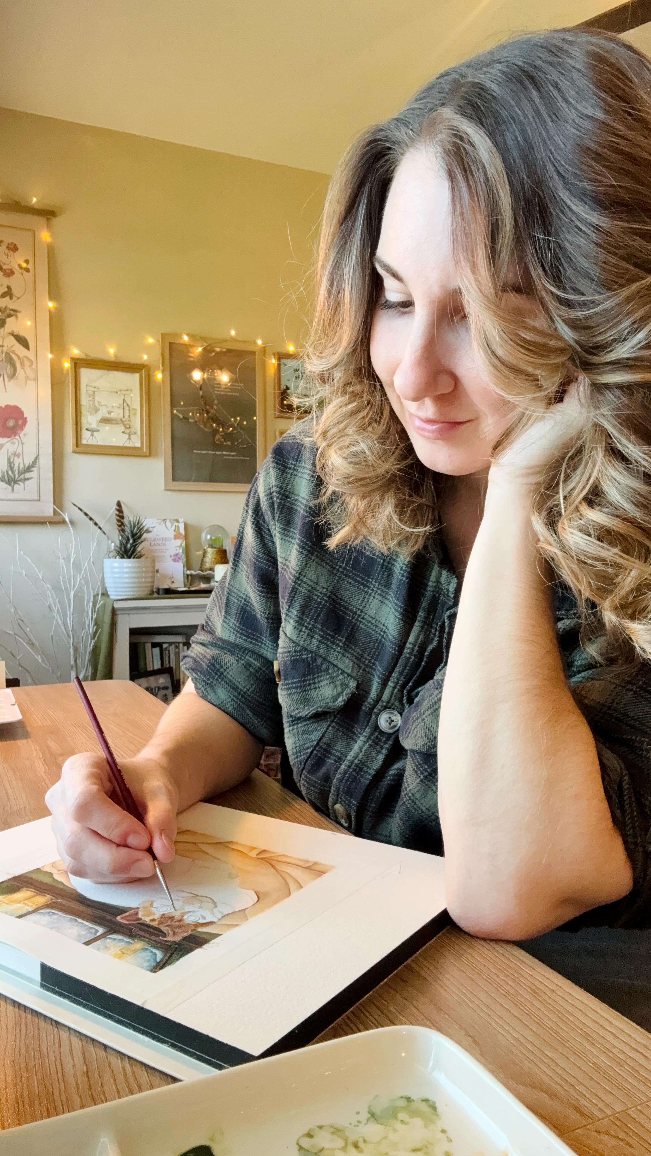 Nothing beats a clean & organized art studio!
I took that video after my last show in October. When you have back-to-back art shows, things get very hectic and all organization goes out the window 😅.
#artstudio #watercolorartist #artistlife #cozyvibes #artist