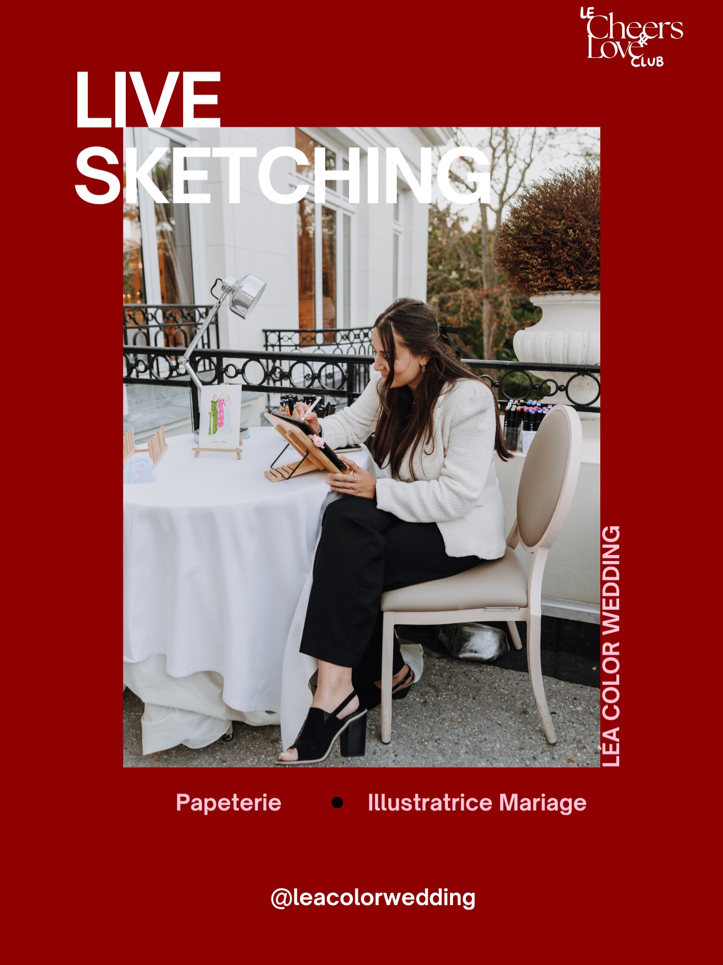 Les futurs mariés rendez-vous le 24 Janvier à @eklo.officiel avec @lamourlavie_planner
Le lien de la billetterie est dans ma bio et pour le premier couple qui commente CHEERS&LOVECLUB je leur offre leur place !!