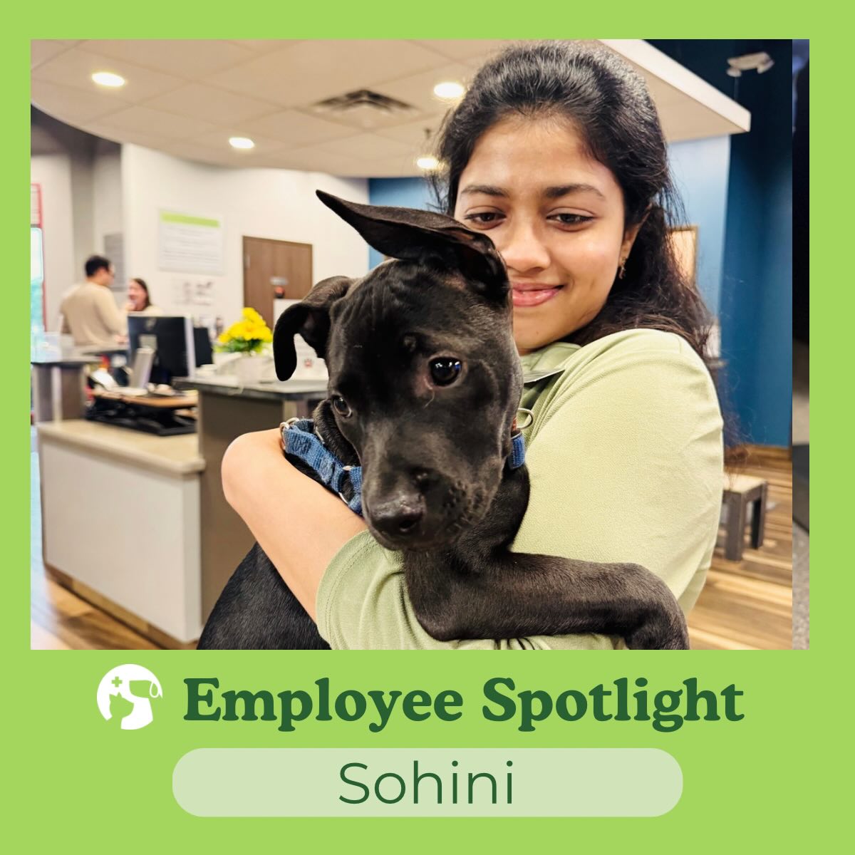 Staff Spotlight: ✨
Sohini, Development Coordinator | 10 Months at Mission
“I love that Mission leads with compassion in everything we do. Every day we have the opportunity to make a real impact on pets and the families who love them. Being part of that kind of work is incredibly meaningful for me!”
#StaffSpotlight