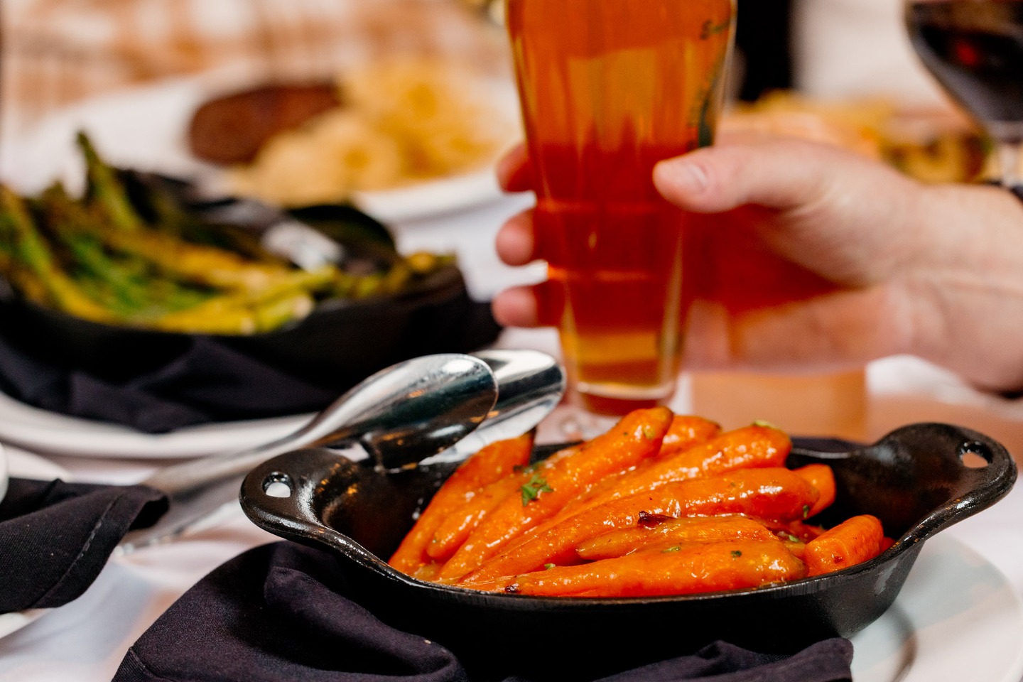 From rich, steakhouse classics to bold accompaniments that round out the table, our sides aren’t an afterthought. They’re part of the experience.