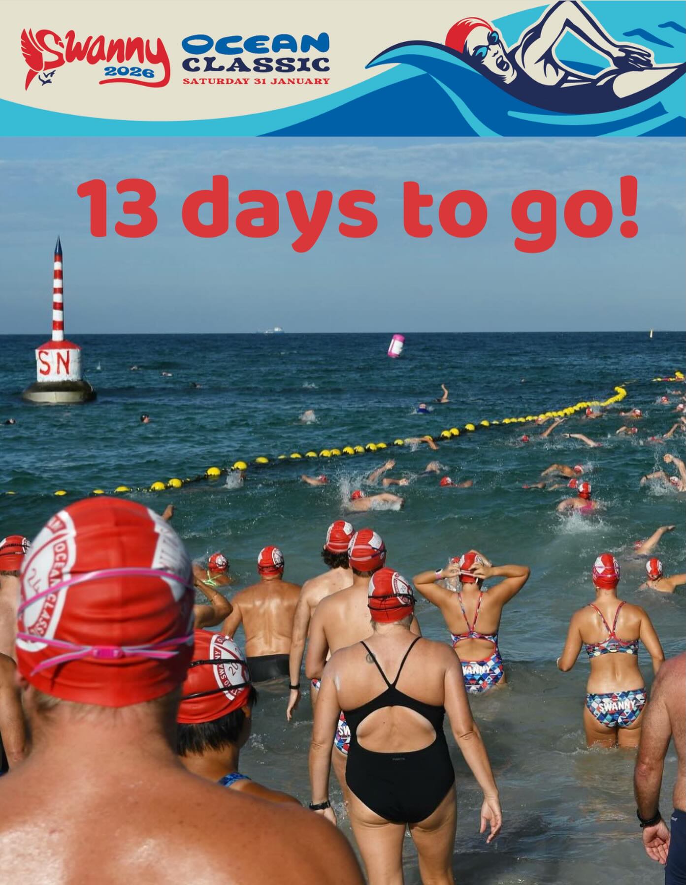 Link in bio - sign up now! 🏊♀️ 🏃♀️ 🏄 Whether you’re diving into the swim, paddling out on a MAL or SUP, or running on the shore, registering for the Swanny Ocean Classic means more than race day bragging rights. Every entry helps raise vital funds to support our incredible volunteer lifesavers, giving us the equipment, training, and resources we need to keep Swanbourne’s beaches safe.
This is your chance to get in some fitness, meet people in your community, enjoy our coastline and give back.
#oceanswim #swanbournebeach #swannyoceanclassic #SupportOurLifesavers #surflifesavers
