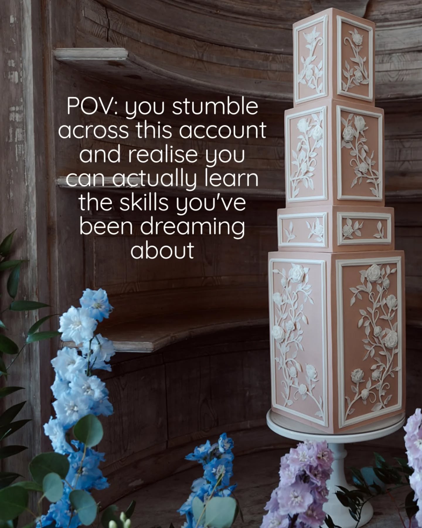 Stop admiring. Start creating.
Every cake you’ve wanted to make, or skill you've wanted to learn, isn’t out of reach. Our live Zoom demos break everything down, step by step, so you can finally turn inspiration into action.
Which skill have you been dreaming of mastering?
#cakeschool #cakemaker #cakedecoratingclass