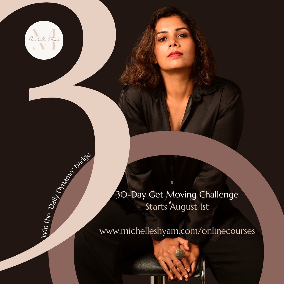 🚀🏃 Join the 30 Days Get Moving Challenge - Become a Daily Dynamo! 🏋️♀️🎖️🚀🏃 Join the 30 Days Get Moving Challenge - Become a Daily Dynamo! 🏋️♀️🎖️
Are you ready to embark on an epic fitness journey that will transform your body and energize your spirit? Introducing the "30 Days Get Moving Challenge" - an exhilarating adventure designed to bring out the dynamo in you! 🌟
No equipment? No problem! I've curated a set of invigorating exercises that require only your determination and enthusiasm. Get ready to unleash your inner strength, flexibility, and endurance as you conquer each daily exercise like a true fitness warrior. 💪
Here's what awaits you in this thrilling challenge:
📅 30 Days of Isolated Muscle Strength: Every day complete the exercise outlined with the mentioned reps, designed to challenge and build stamina. With each passing day, you'll build momentum, turning every step into a victorious leap towards your fitness goals!
🎖️ Daily Dynamo Badge: Complete all 30 exercises, and you'll earn the coveted "Daily Dynamo" badge! This badge is a testament to your unwavering commitment and consistency throughout the challenge.
🛍️ Coupon Discounts and Rewards: That's not all! Collect badges and unlock exclusive coupon discount codes for my other fitness packages and services. Treat yourself to even more incredible fitness experiences as you revel in your achievements! 🎁
🤝 Community Support and Challenges: Join my dedicated WhatsApp group to connect with fellow participants. Challenge and support each other, share tips, and celebrate victories together. You're not alone on this journey - we're a united force of fitness enthusiasts!
Whether you're a seasoned fitness guru or just starting your wellness voyage, the 30 Days Get Moving Challenge is tailored for all levels. It's not about perfection; it's about progress, determination, and fun! So, what are you waiting for? Lace up those shoes, stretch those muscles, and let's get moving towards a healthier, fitter version of you! 🏃♂️🏃♀️
📆 Challenge Starts: 1st August 2023
🎉 Sign up now for FREE and be a part of something extraordinary! Click www.michelleshyam.com/onlinecourses