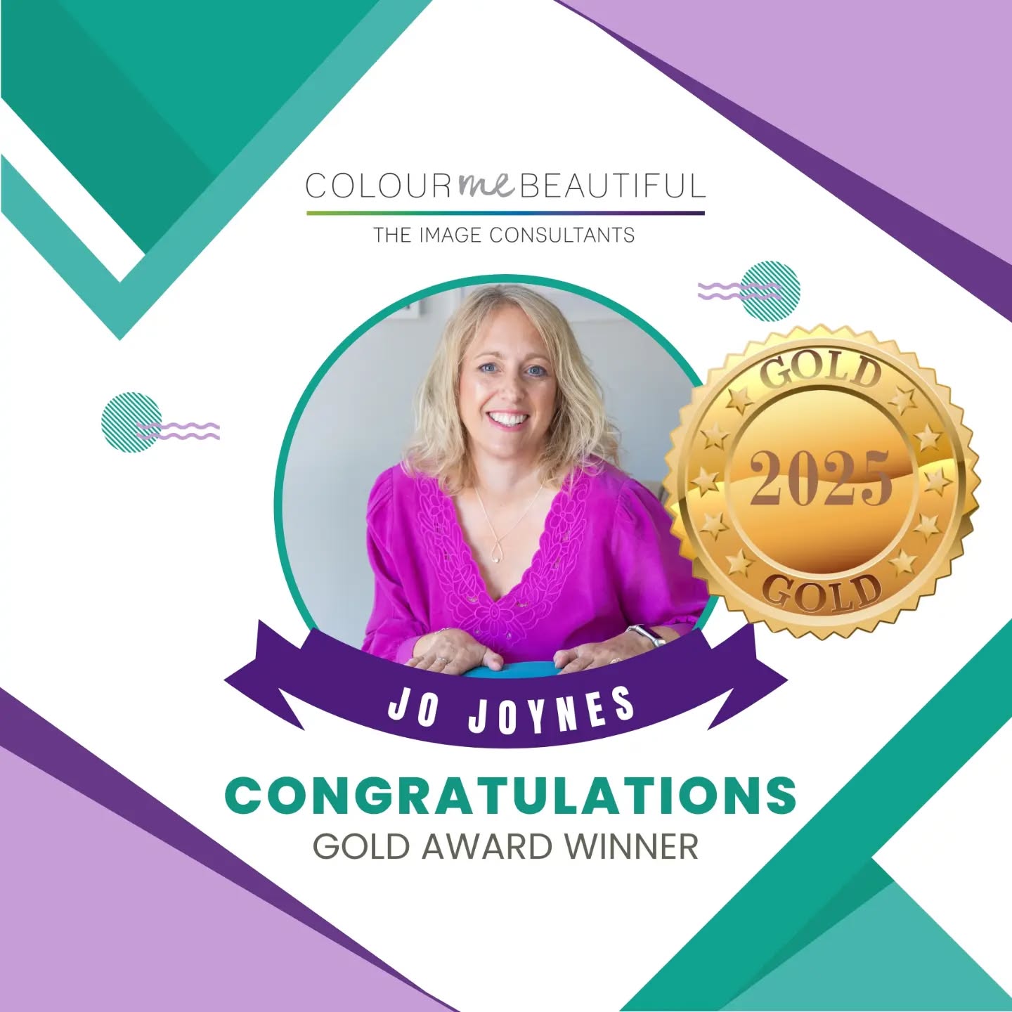 What a brilliant way to end this rather dull January week.
I am delighted to be able to officially announce that I am again a @colourmebeautuk Gold Award Winner 🏆
Huge thank you to everyone who supported this one woman business last year and helped me to achieve this level.
With consultants all over the World and the UK, being able to say I am placed in the top few of all these fabulous people is just mind blowing to me. Thank you!!
Let's do it all again for 2026 🤩
#colourmebeautuk
#colouranalysis #stylistaward #stylist #awardwinning