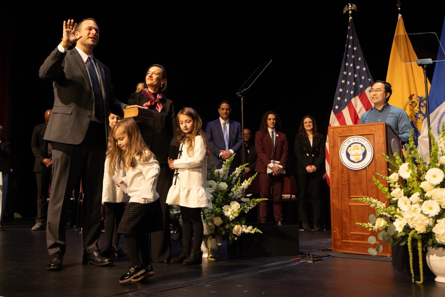 Congratulations to Jersey City’s new mayor, James Solomon, on his inauguration. I look forward to working with Mayor Solomon to move the city forward. Jersey City is in capable hands, and this administration is positioned to deliver serious, responsible leadership.