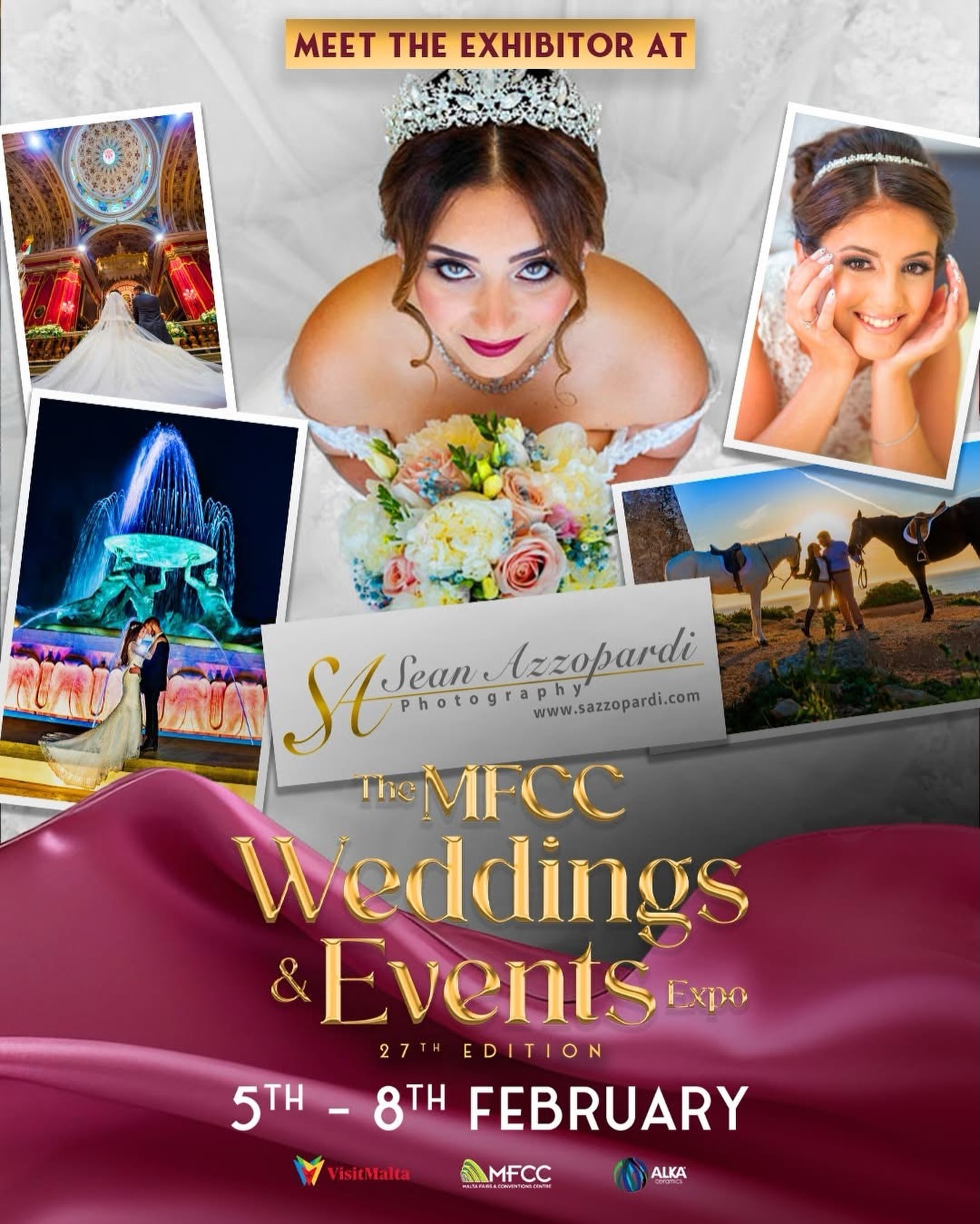 I will be exhibiting at the MFCC wedding fair. Come snd have a chat so that I can help you with your wedding photography. See you there. #wedding #weddingphotography #weddingsmalta