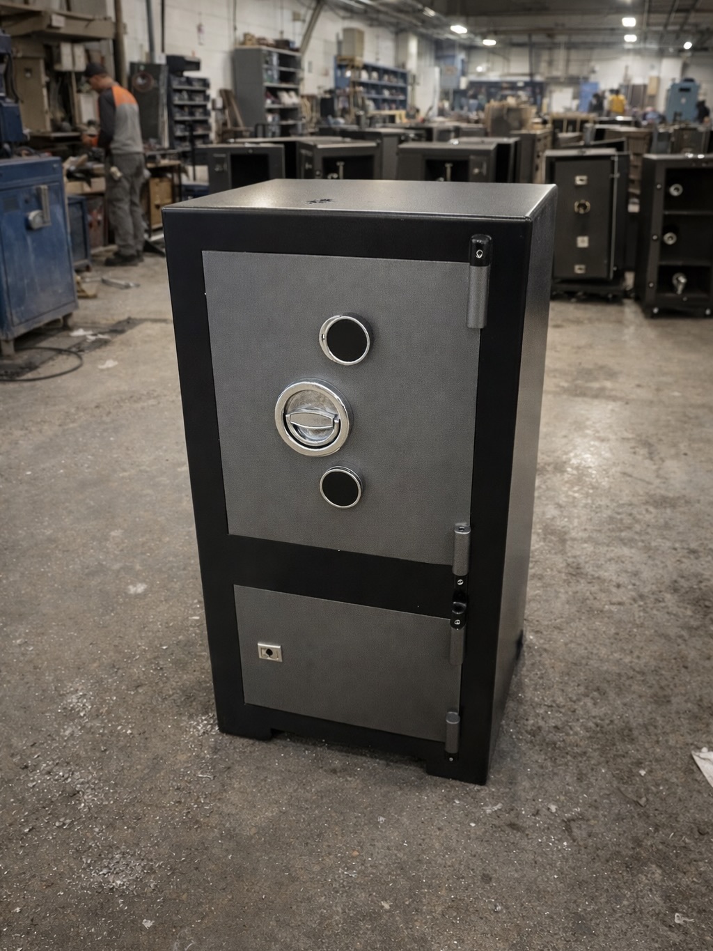 85cm boy 42cm en çift kapılı, gizli bölmeli, çelik, darbeye dayanıklı kasamız sipariş ve bilgi için dm #çelikkasa #kasa #güvenliksistemi #evkasa #evgüvenliği
işyerigüvenliği gaziantep gaziantepkasa kasanedir
yangınkasası çelikgüvenlik