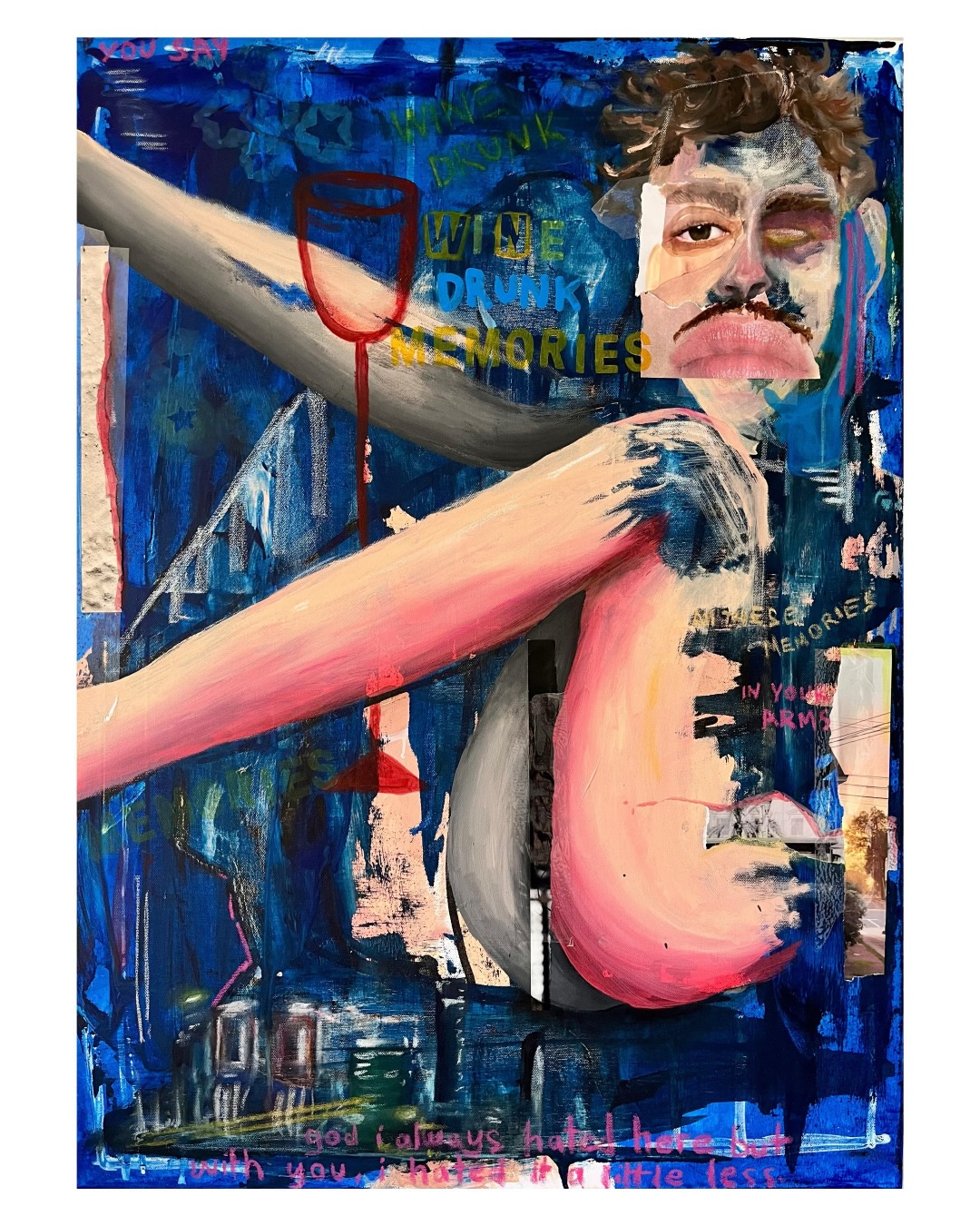 Wine Drunk Koleksiyonu by @aerwis
‘’Sanatsal üretim sürecimde tıkandığım sancılı bir dönem sonrasında çıkardığım 3 işten oluşan bir koleksiyon. Sanatımda beni yeni bir döneme taşıyan bu eserlerde, sanatçının ve duygusal üretimlerin ne kadar kırılgan, zarif ve ‘’sarhoş edici’’ bir deneyim olduğunu anlatmak amacıyla sembolik olarak şarap kadehi kullandım.
Serinin ilk parçası olan ‘’Wine Drunk Memories’’ 2025 yazı boyunca hissettiğim yoğun duyguları, İzmir’in gece hayatını ve yaz akşamlarını yarı soyut bir dille anlatıyor. 2. Parça olan ‘’I Was the Addiction / Now I’m the Addicted’’ ise aynı duyguları daha derin anlamlarla ve erotik bir şekilde, sisli bir perdeden sunuyor.
Koleksiyonun son parçası olan ‘’It’s In Me’’ farklı tonlarda birden fazla durumu içinde barındırıyor. Özellikle de ‘’Kabulleniş’’ teması altında şekillenen bu eser sevginin ve 2025 yazında yaşanan deneyimlerin son bir özeti olarak karşımıza çıkıyor.”