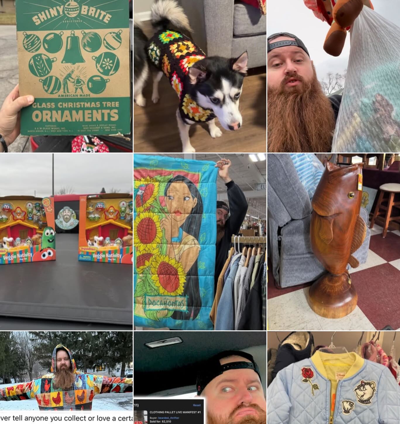 Check out @bearded_thrifter for some of the best content and cool finds.
#staythrifting #stayfinding #stayfly #coolstuff #finds