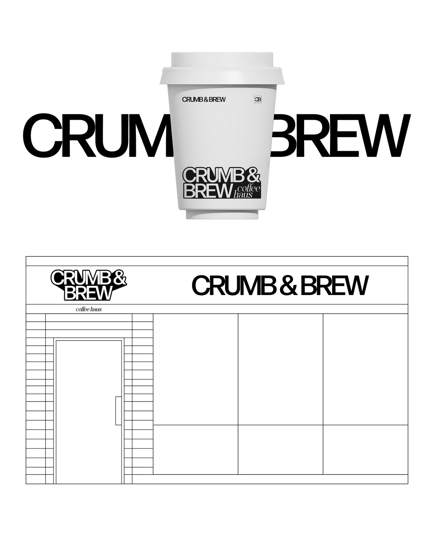 Crumb & Brew
Coffee Shop Brand identity project
Crumb & Brew is a community-driven, simple, modern coffee spot offering honest coffee.
@briefcorp conceptual brand design entry #bccrumb #briefcorp
Bookings open for 2026 inquire via link in bio / email / dm
-
#branddesign #graphicdesign #branddesigner