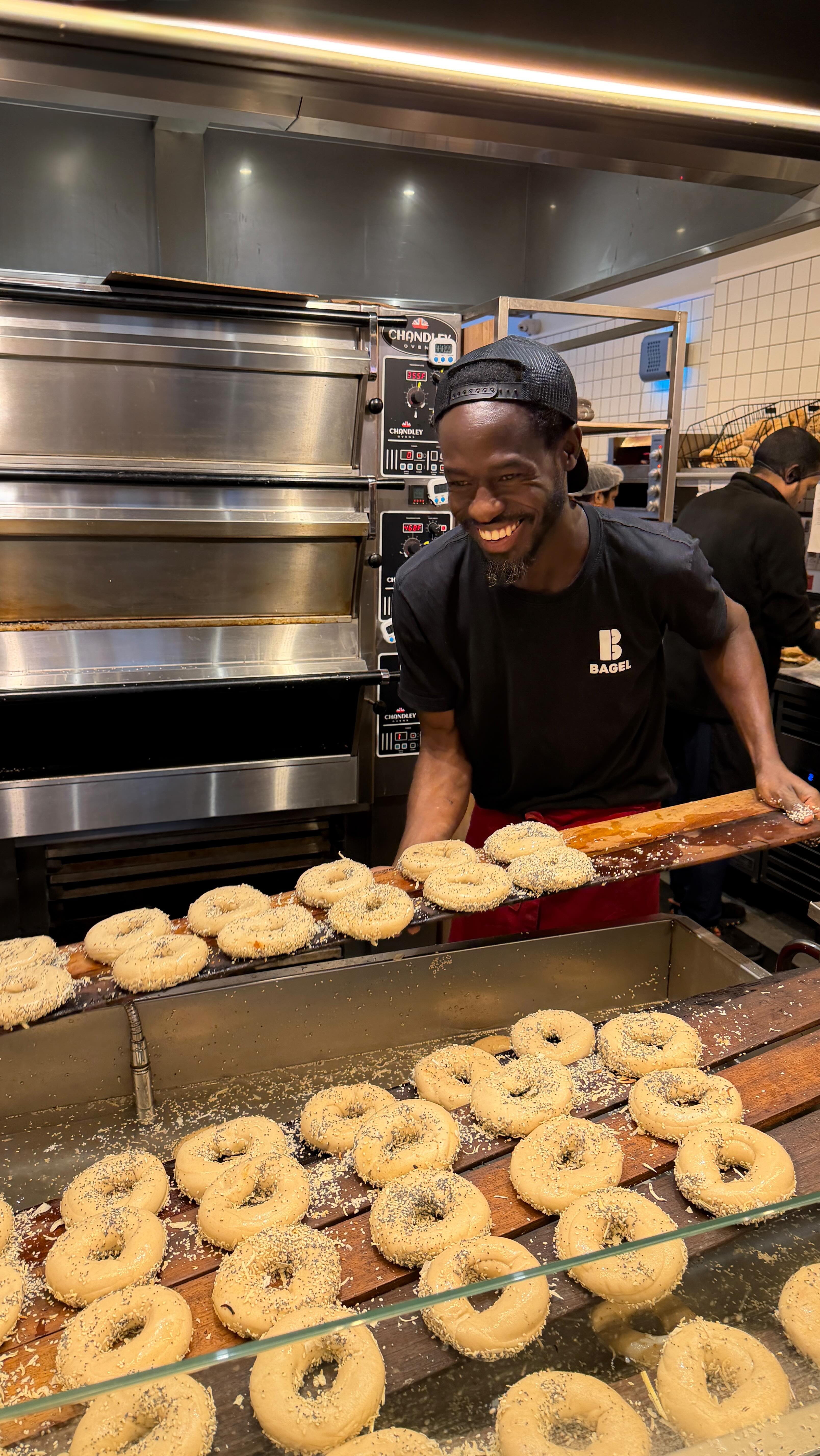 Happy National Bagel Day! 🥯
At B Bagel, everyday is bagel day. We pride ourselves on making our bagels fresh in-store every day. All of our bagels are baked completely from scratch.
We make our dough ourselves, proof it overnight, then boil and bake each bagel fresh on site every single day. Fresh, handmade, and perfect for your next meal 🙂↔️
#nationalbagelday #bagel #bagelshop #bagelshoplondon #londonbagel
