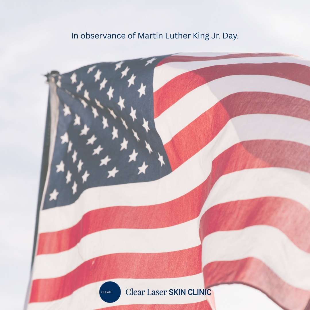 In observance of Martin Luther King Jr. Day.
Reflecting on dignity, equality, and respect.
#MLKDay #Equality #Dignity #Respect #ClearLaserSkinClinic