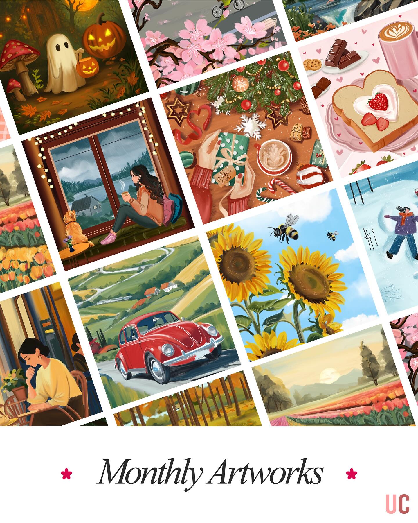 Each artwork is designed to match the feeling of the month so your planner inspires you every time you open it 🌼
#SeasonalVibes #VisualPlanning #urjachhedaofficial