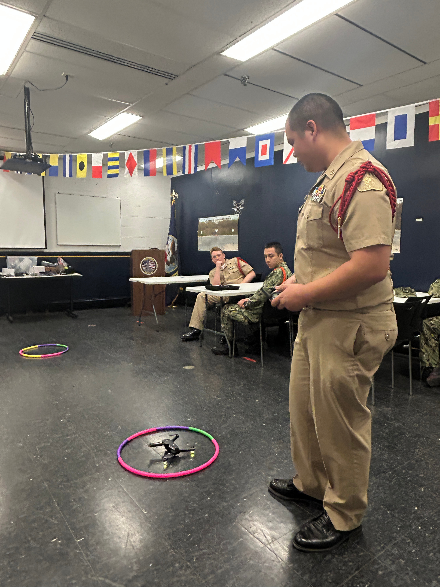 🚁⚓ **Drone Ops 101: Takeoff & Landing!** ⚓🚁
Cadets are learning the fundamentals of **drone operations**, focusing on safe **takeoffs and landings**. From steady controls to smooth touchdowns, they’re building confidence, precision, and situational awareness with every flight.
Hands-on STEM learning at its best—great work, cadets! 💪
#SeaCadets #DroneOperations #STEMLearning #TakeOffAndLand #CadetLife #FutureAviators