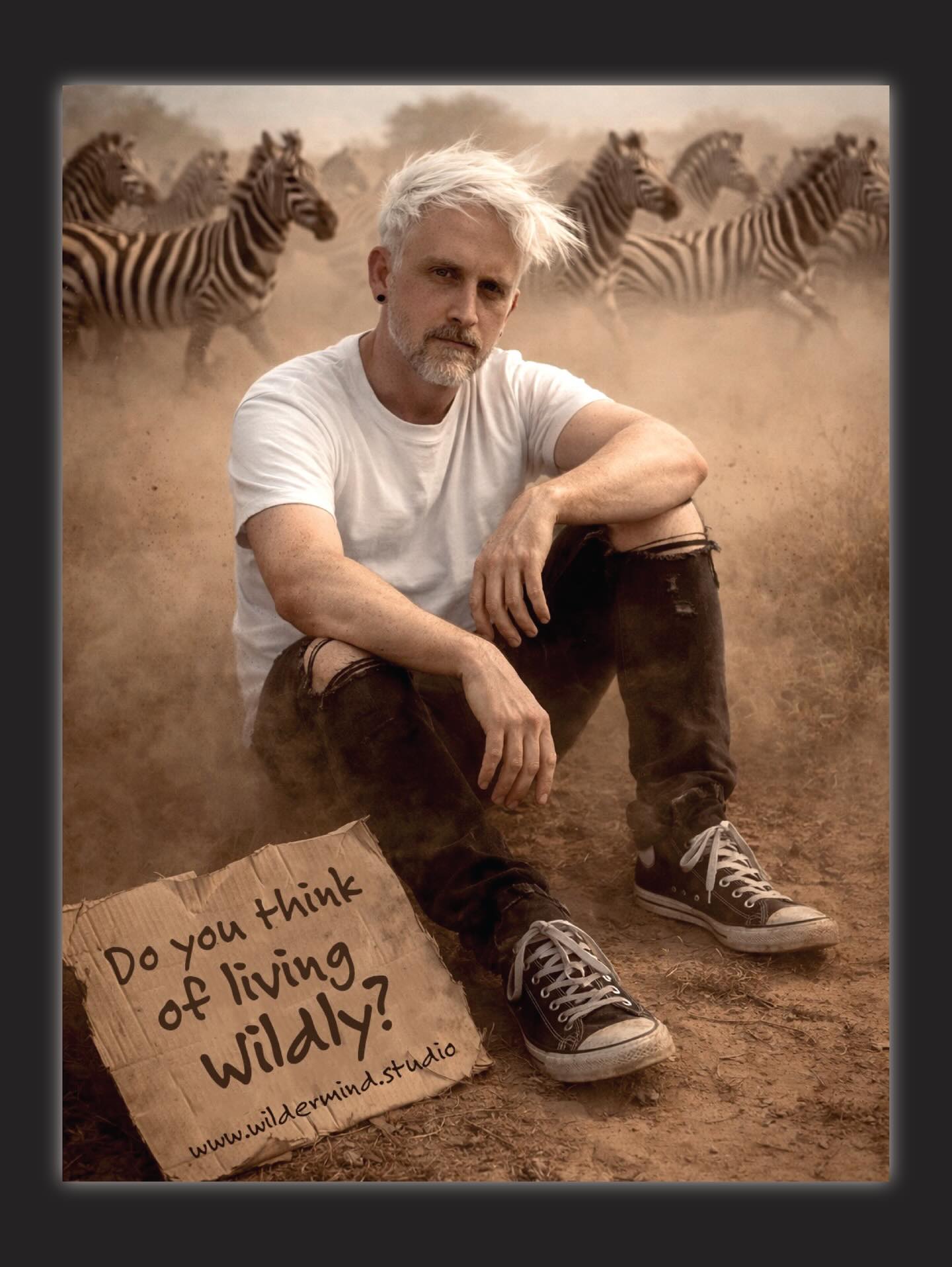 🦓 🔥 WHATS WITH THE ZEBRA?? 🔥🦓
The first time I learned how a brand was born, wasn’t in a boardroom or a university lecture. It was on a scorched plain—heat shimmering, silence calm and heavy—until chaos rolled through.
One rogue zebra broke free from the herd and threw itself into the dust. While the others stood pristine and predictable, this one rebelled. It’s beautiful stripes blurred and dirty.
It broke formation. Broke rules. Broke free. And instantly, it had my full attention.
Impossible to ignore—not because it tried harder, but because it chose chaos over comfort. Despite being one of the most majestic animals in the wild, the dirt gave it an edge.
It wasn’t posturing or performing. It was having fun. Not taking itself too seriously. Fully, unapologetically authentic.
That moment stayed with me.
That’s when Wilder Mind was born.
We specialise in Brand Identity. We create custom websites, manage social media, and help build bold businesses that know exactly who they are.
We don’t polish you into sameness.
We build brands that dare to roll in the dust.
Adore the chaos.
Be the rebel.
Let your stripes get dirty.
www.wildermind.studio