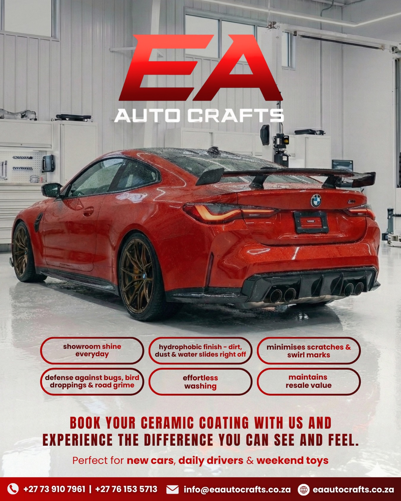 The benefits of Ceramic Coating for your vehicle.✨💎