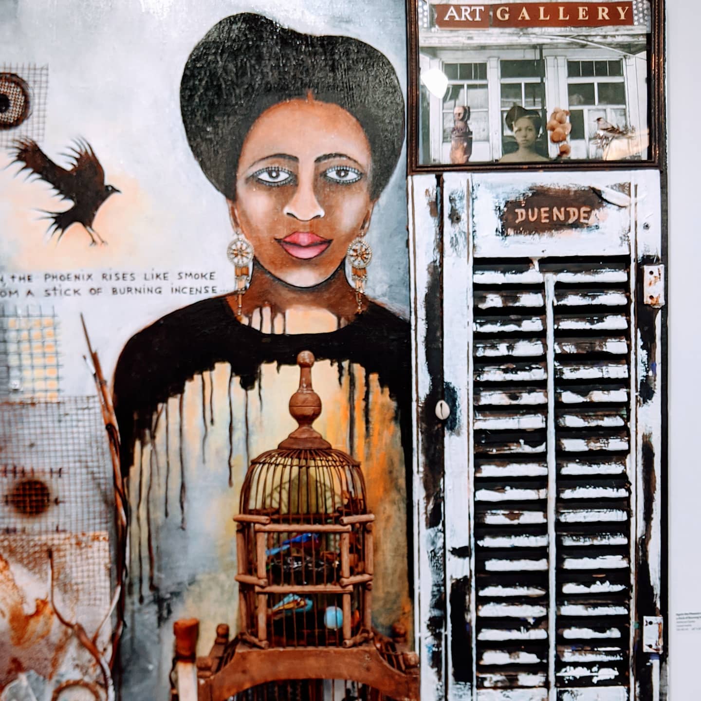 The Phoenix rises like smoke from a stick of burning incense. One Love!