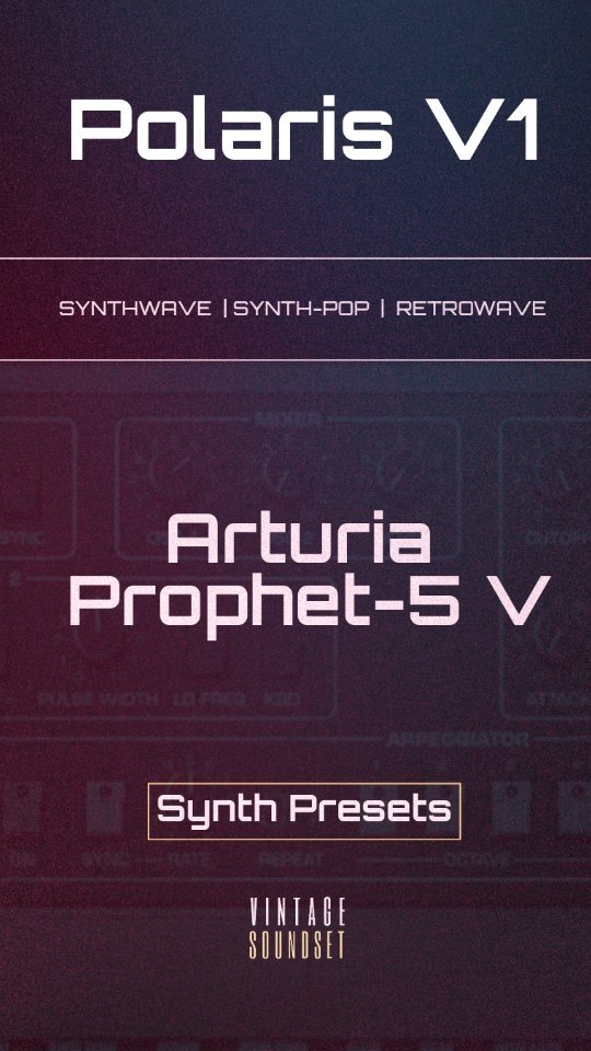 https://www.vintagesoundset.com/product-page/interlinked-v1-arturia-prophet-5-v
@arturia_official Prophet-5 V sounds reimagined
Synthwave | Retrowave | Synthpop
Out now
#synthpresets #arturia #SYNTHWAVE