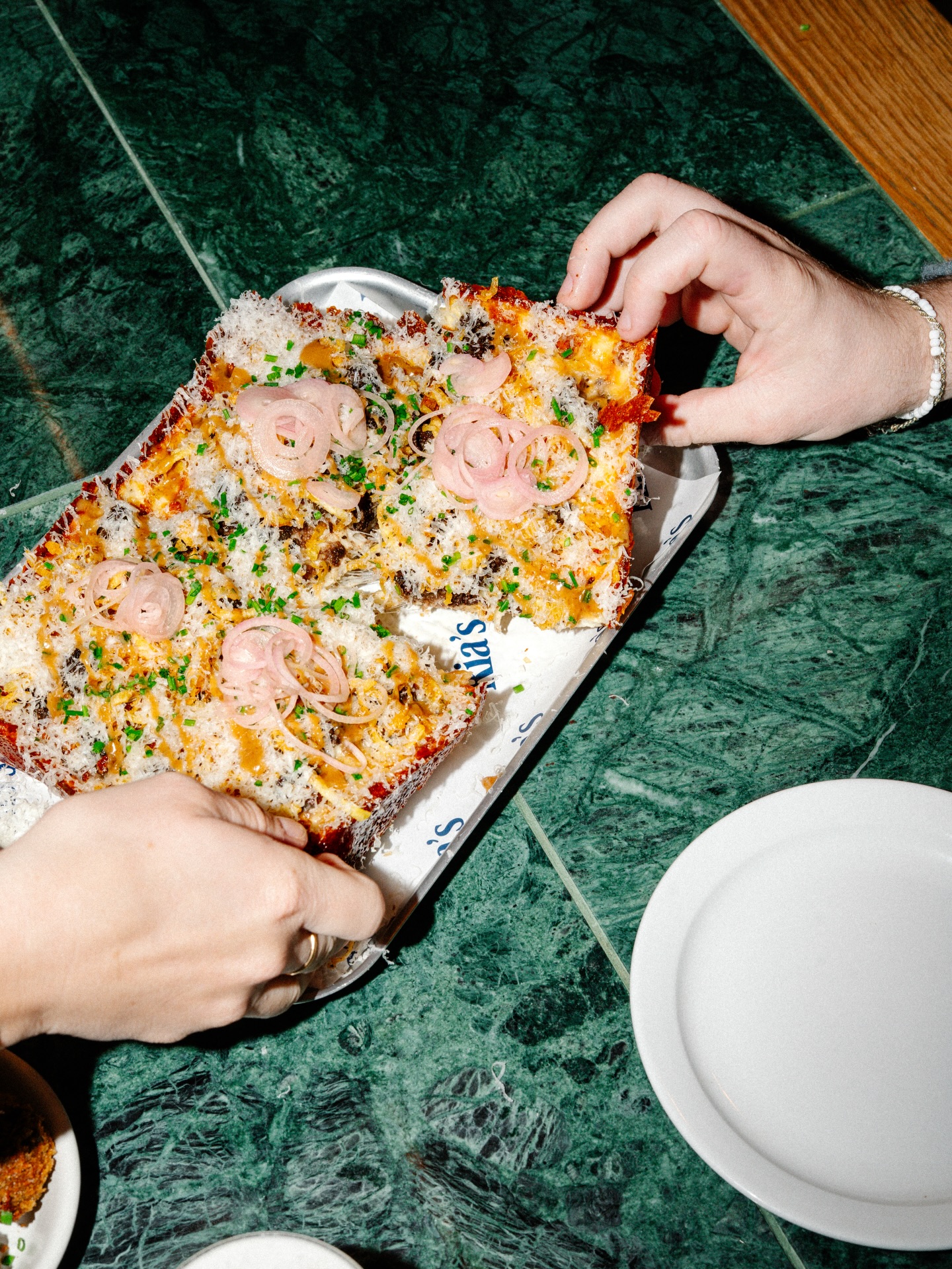 We’re already down to our last few tables for Burns Night! It’s been so great to see this Scottish tradition getting its well-deserved love.
We sat down for the first taste test of our Haggis, Neeps & Tatties pizzza pie last night and, without sounding too biased, the room for improvement was impressively narrow. Unbelievably delicious. We’re making a few final tweaks ahead of next Sunday’s feast and we can’t wait for you to try it!
We’ve still got a handful of tables left in Notting Hill, and we’ve added a later sitting at Soho to keep up with demand from our haggis-adorned fans.
Sunday 25th Jan
12PM - Late
£35pp set menu
Both sites
Reservation only
Please note: The Burns Night Feast is not suitable for vegetarians but we will be offering our normal menu as standard. Please book accordingly!