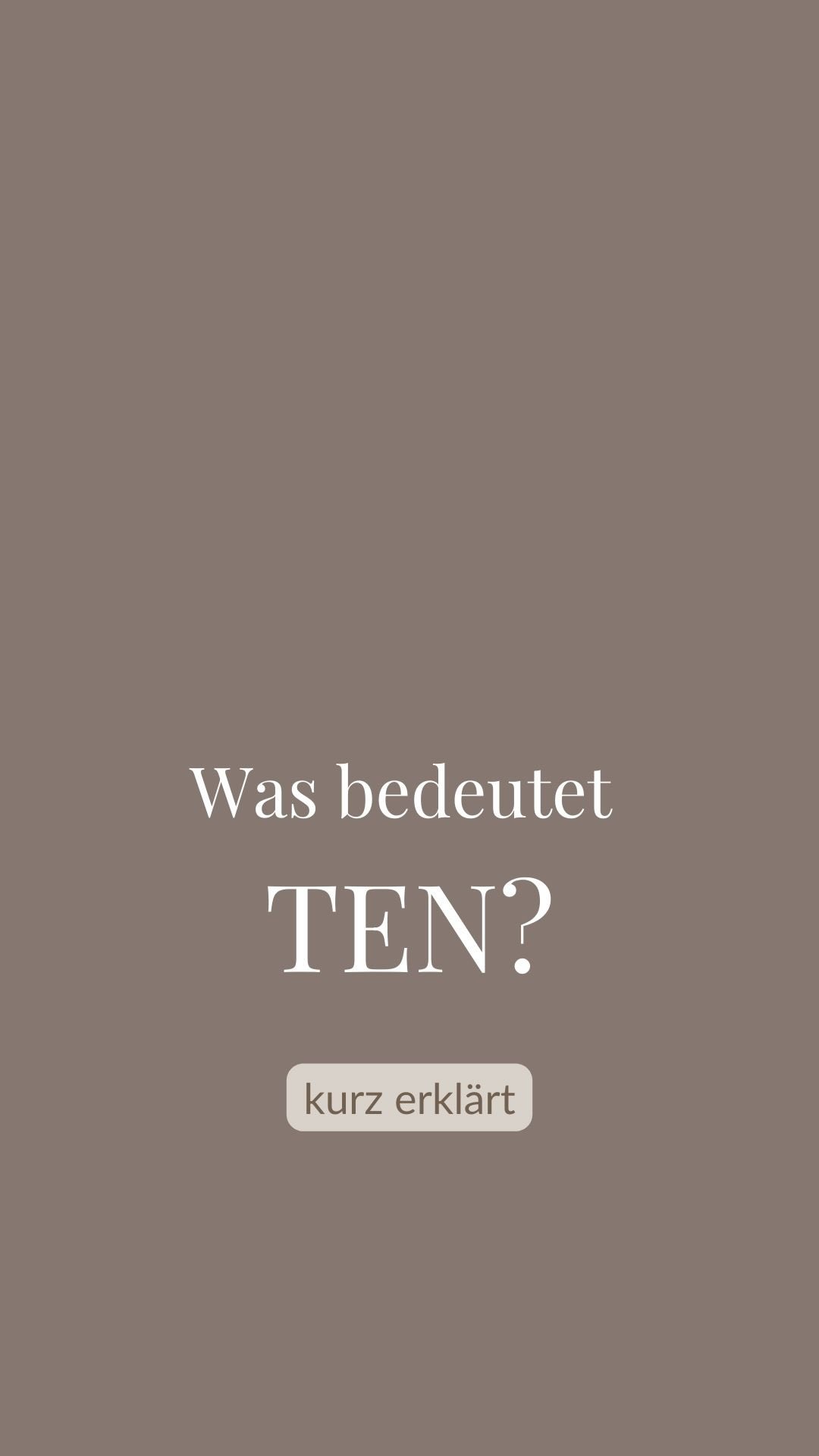 TEN - kurz erklärt.
Traditionelle Europäische Naturheilkunde. Humoralmedizin.
#TEN #TraditionelleEuropäischeNaturheilkunde #Naturheilkunde #FrauenNaturheilkunde #naturheilpraxis