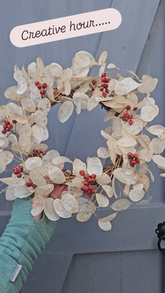 Creative faffing using up some leftover honesty and dried rosehips from our festive garland. Simple but oh so pretty 😍
#everlastingflowers
#carshalton
#creative