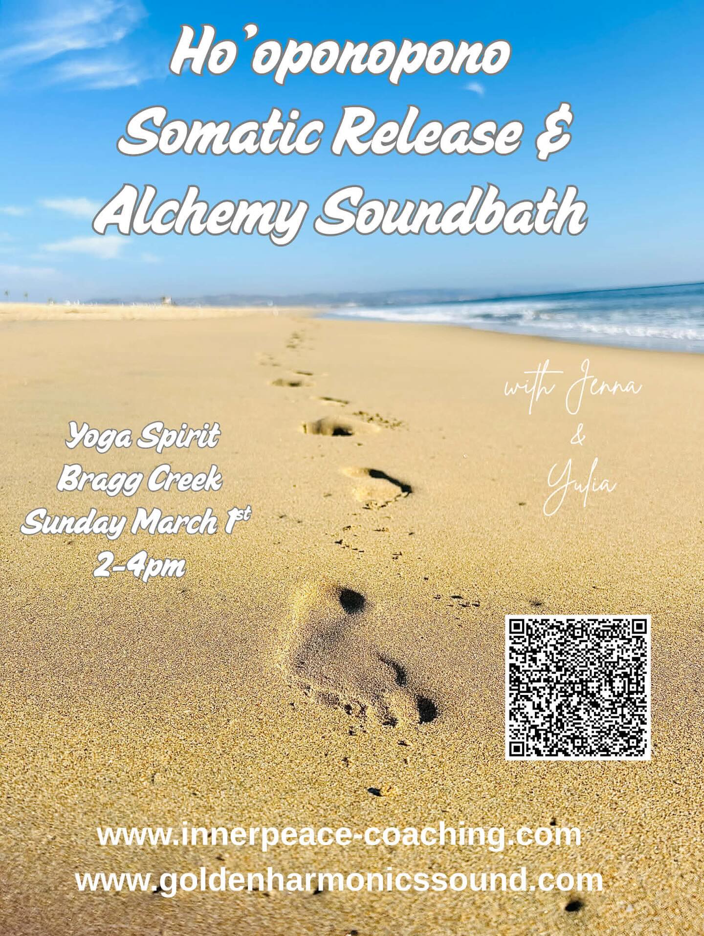 Ho Oponopono is an Ancient, Hawaiian 🌺 Forgiveness Ritual. It sets others and yourself free from subconscious patterns & energetic ties to negative emotions from the past. A powerful tool in everyday life to shift into Harmony & Inner Peace. Join Jenna @goldenharmonics and myself for this deeply nourishing Mind-Body Reset, and move into a state of Forgiveness, Ease and Openness.
What you’ll receive:
🌺 Somatic Psoas Release Sequence: Letting go of stress, tension & layers of trauma stored in the body. We re moving through 7 postures/ stretches and finish with a Psoas Release (usually a light shaking sensation moving through the lower back, hips and legs). This creates ease in the physical body, and helps to let go of any chronic pain or tension and digestive discomfort. It beautifully regulates the nervous system, as the Psoas Muscle or “Muscle of the Soul” is connected to the reptilian part of our brain and the fight- or flight response.
🌺 Soundhealing with Alchemy Crystal bowls to deepen the release on a cellular level.
🌺 Guided Ho Oponopono Forgiveness-Meditation to let go of low vibrational ties to the past. Shifting Mind & Body into an Inspired state of Conscious Awareness. We re integrating the experience with the soothing Sound and Vibration of the Alchemy Crystal Bowls.
🌺 Sunday March 1st, 2026
2pm-4pm
@yogaspiritbraggcreek
🌺 DM for more info or send an etransfer for $62 to contactinnerpeacecoaching@gmail.com and mention your preferred email 💛