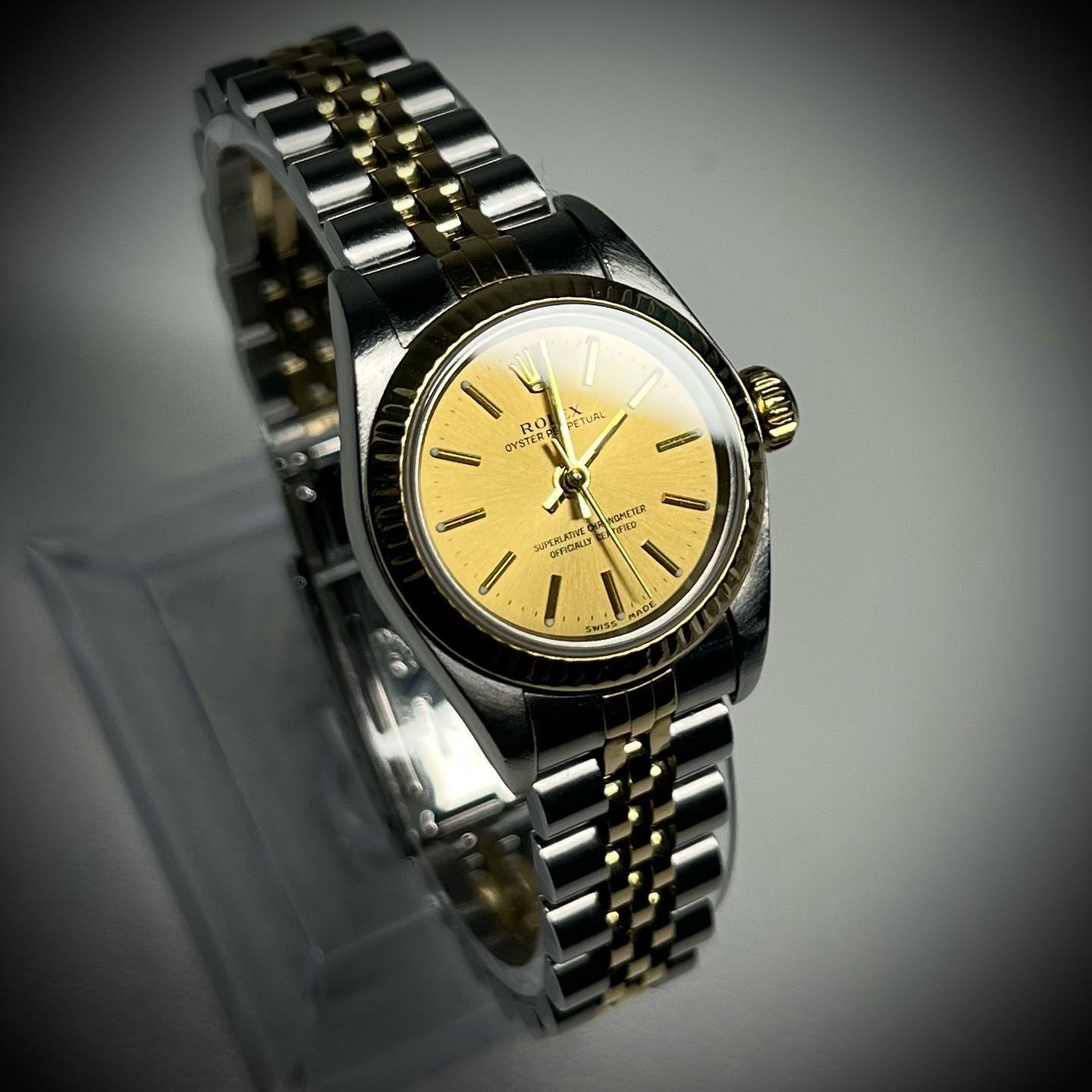 Lovely Rolex. One of many watches in for a service currently. #Crockett&Daw #luxurywatches #rolex #cirencester #crockettdaw #cotswolds #watchrepairs #watchesofinstagram