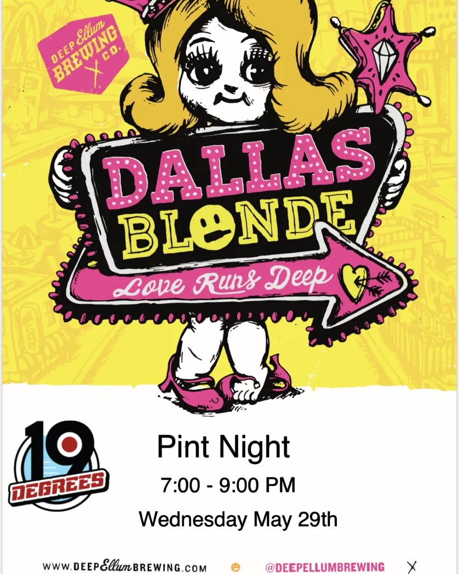 Looking for a place to watch Game 4? @deepellumbrewing will be out doing a @dallasstars watch party with us tomorrow night! Come grab a beer, some swag, and try our new menu!
#letsgostars
#mckinneytx #beer