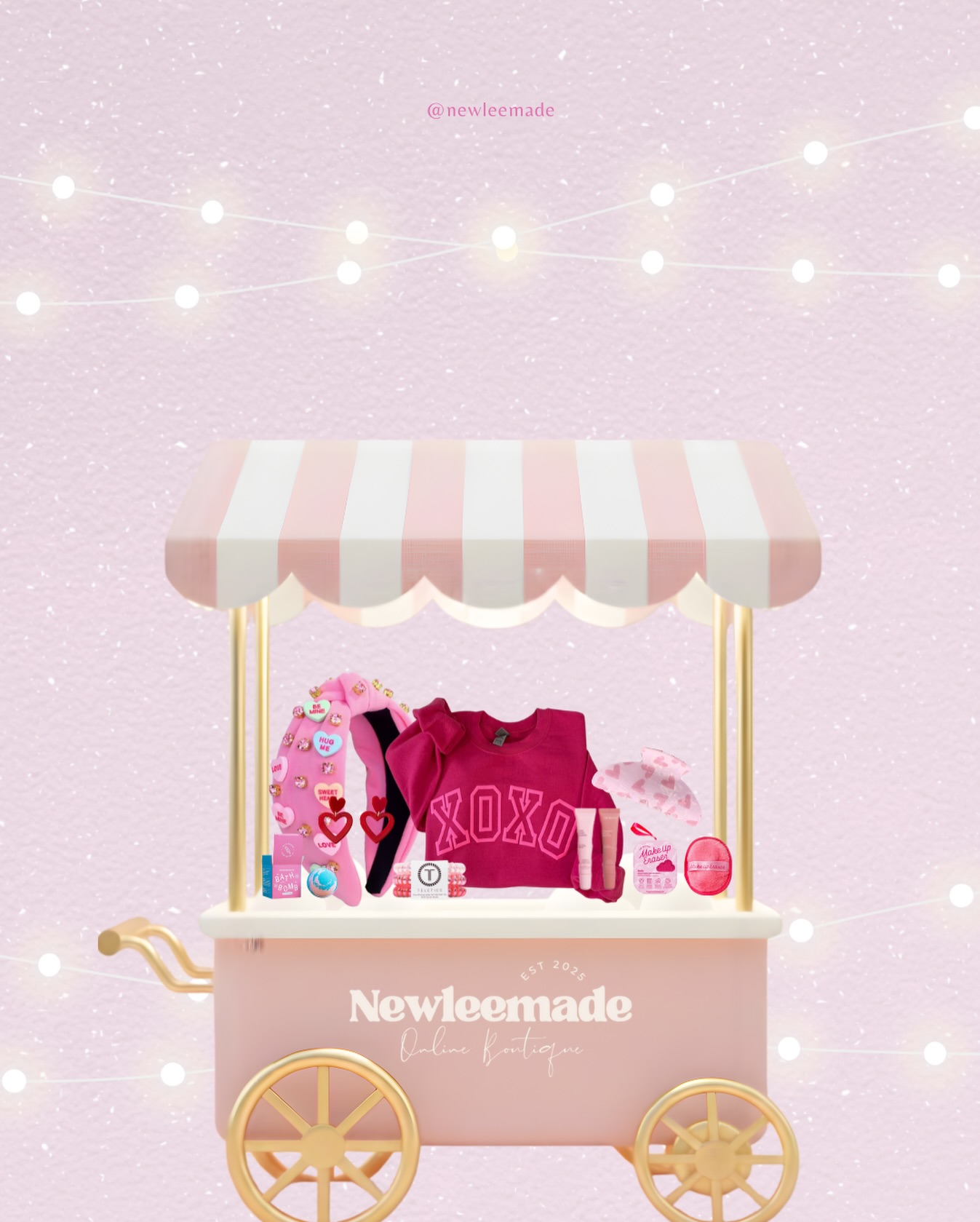 Your Valentineโs favorites, all in one cart ๐
Sweet, cozy, and gift-ready โจ
Shop the Valentineโs collection now