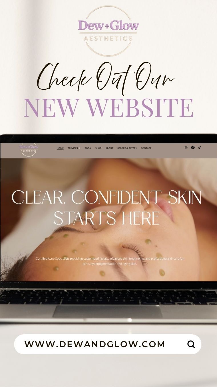 🎉 It’s official! Our new website is live!
Visit DewAndGlow.com to book your next glow session, explore treatments, and learn what makes Dew+Glow Aesthetics your go-to for radiant, healthy skin✨
Click the link in bio to start glowing!
↓
WWW.DEWANDGLOW.COM
…
#snellvillespa #skincareclinic #facial #snellville #acne